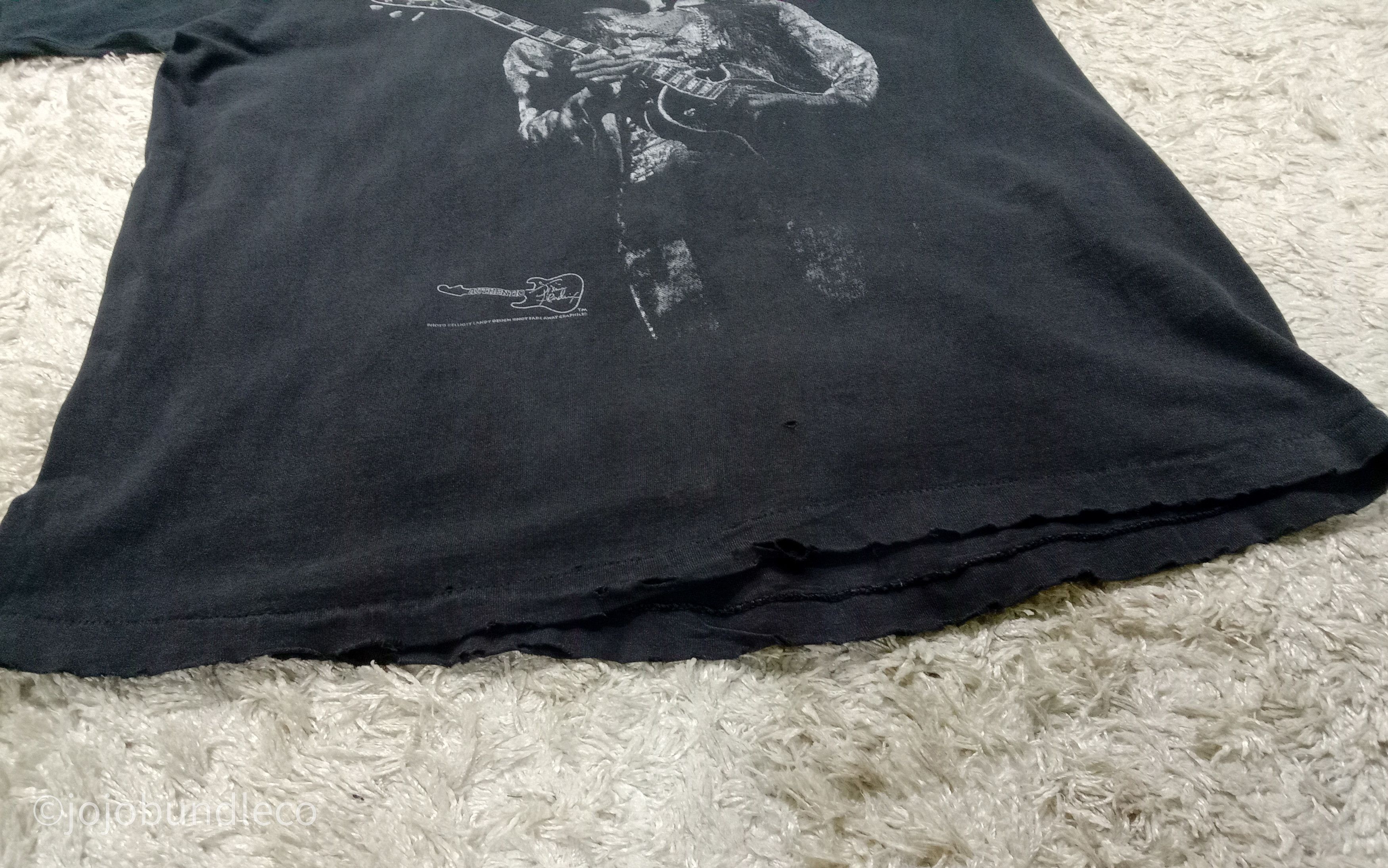Fruit Of The Loom Distressed Jimi Hendrix vtg shirt Size US XL / EU 56 / 4 - 7 Thumbnail