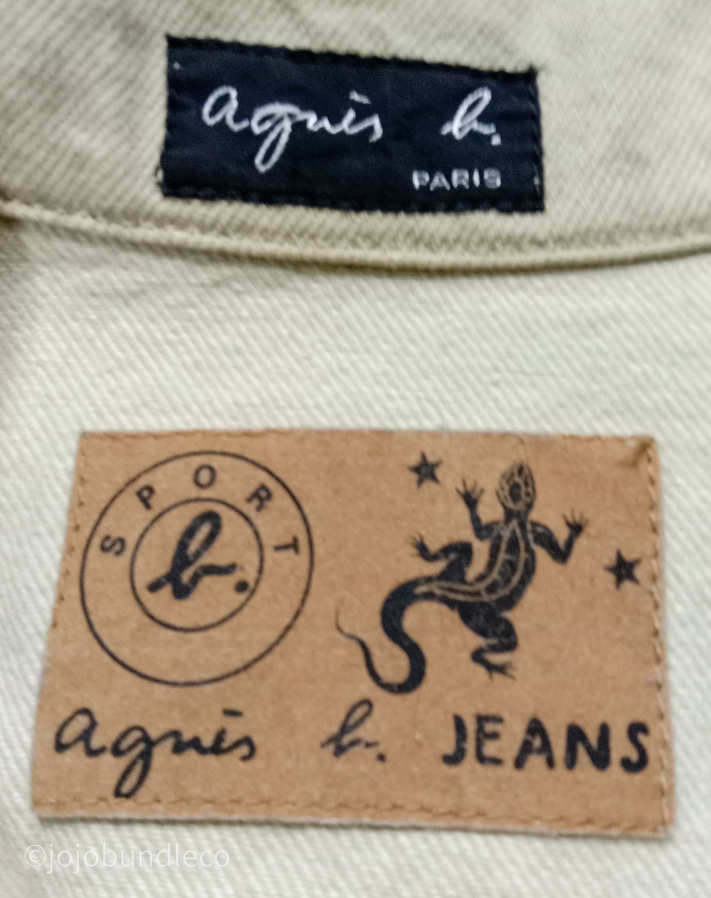 agnes b. Agnes B Gecko denim jacket Size S / US 4 / IT 40 - 7 Thumbnail