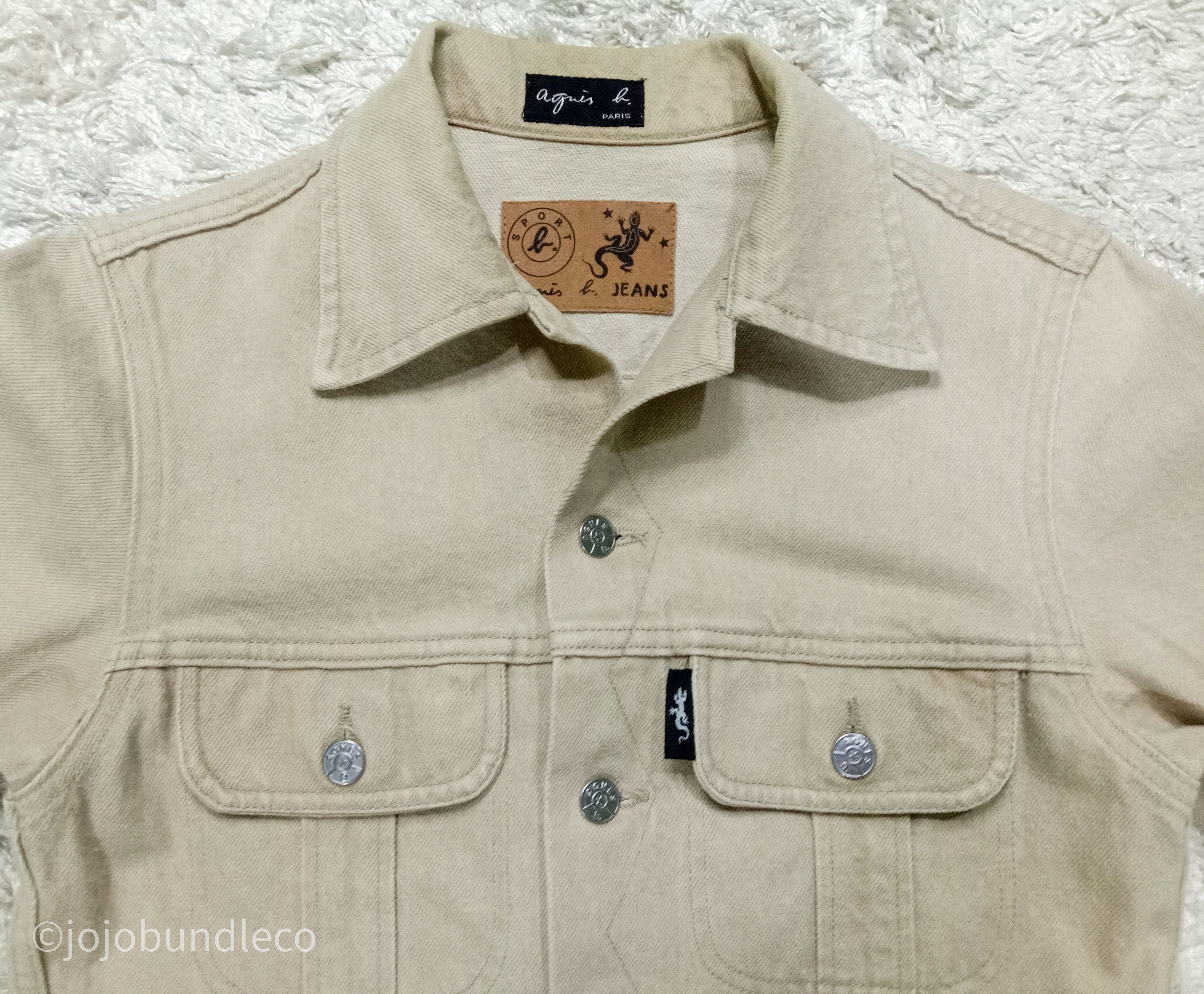 agnes b. Agnes B Gecko denim jacket Size S / US 4 / IT 40 - 2 Thumbnail