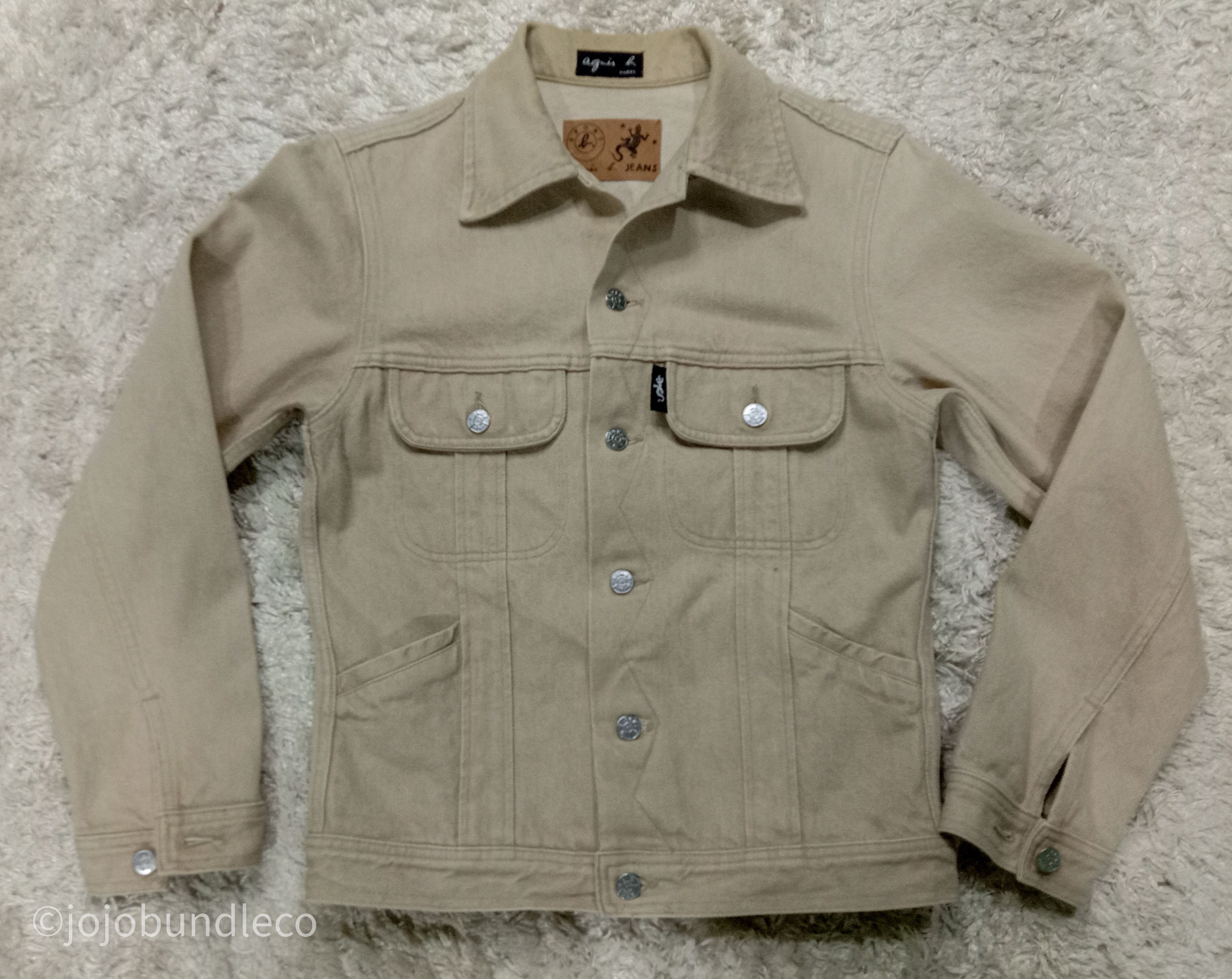 agnes b. Agnes B Gecko denim jacket Size S / US 4 / IT 40 - 1 Thumbnail