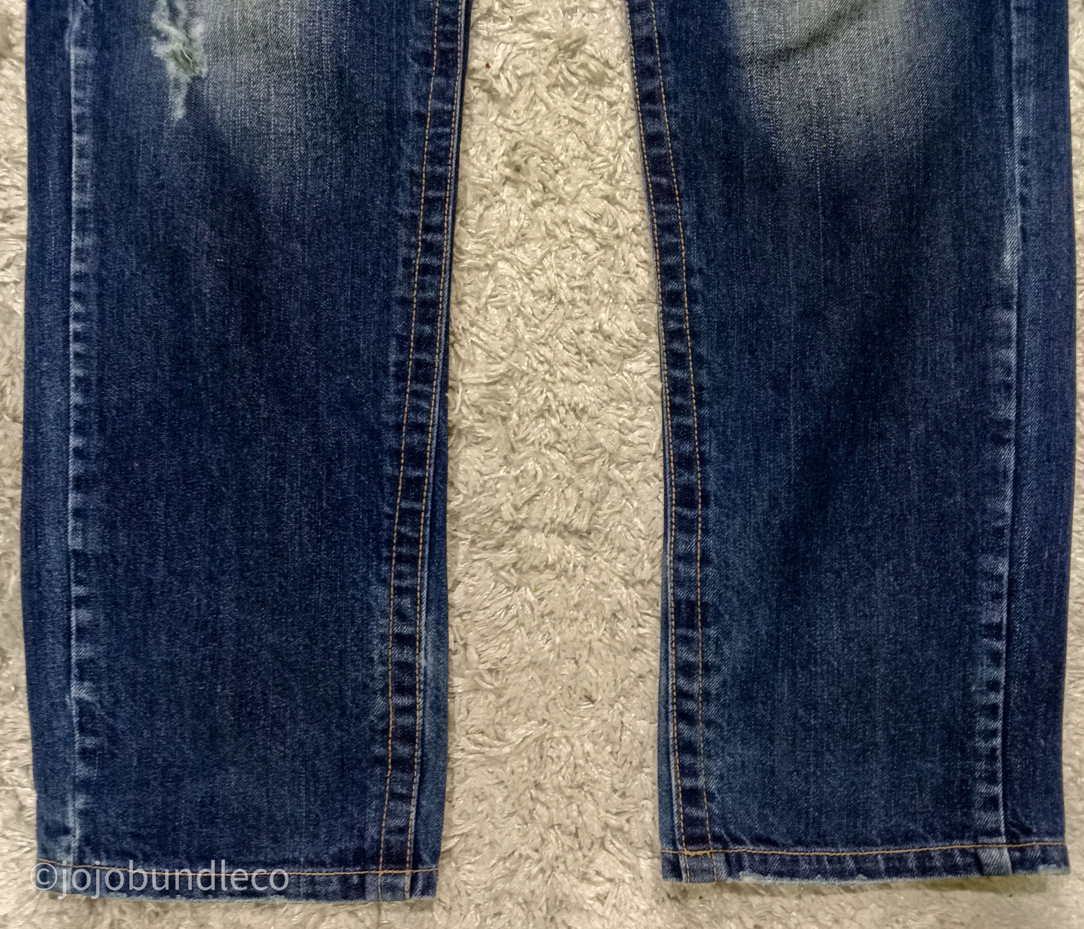 Japanese Brand Oahu-Northshore Statement Jeans Size US 34 / EU 50 - 5 Thumbnail