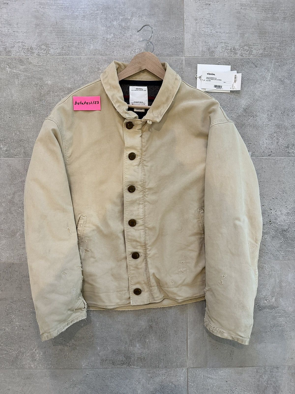 Visvim Visvim 22AW Purser Deck JKT G.Cords | Grailed