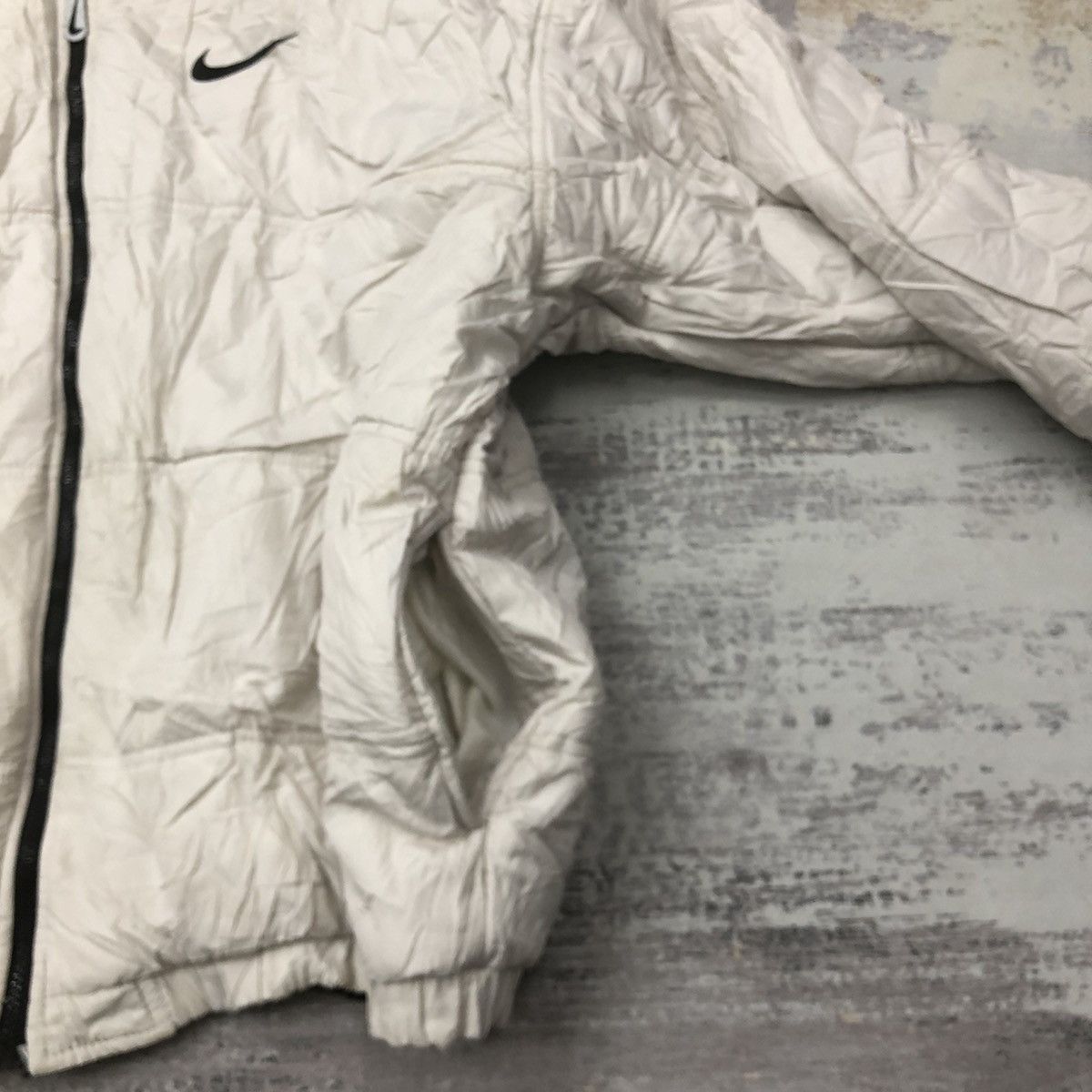 Nike × Vintage Y11. VTG 90s NIKE SWOOSH REVERSIBLE PUFFER JACKET Size US XL / EU 56 / 4 - 8 Thumbnail