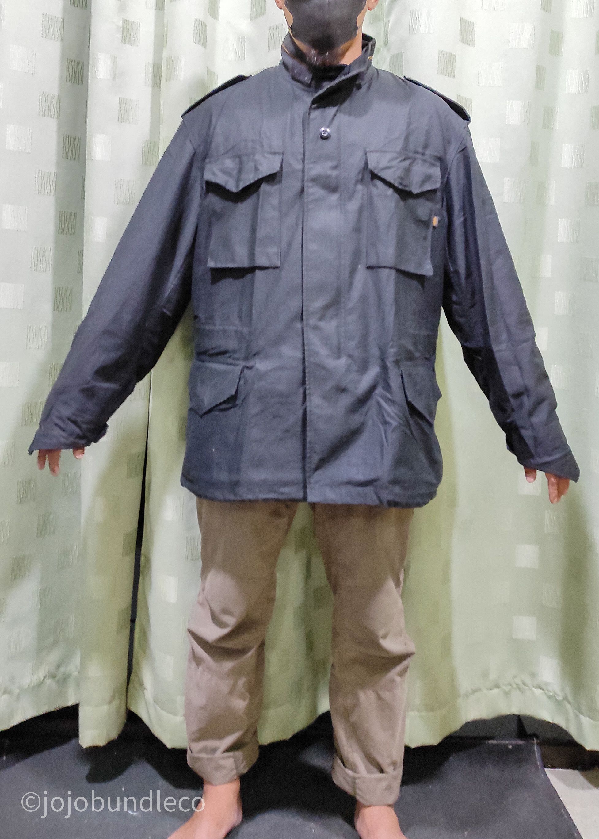 Alpha Industries Black Military tactical jacket Size US XL / EU 56 / 4 - 20 Thumbnail