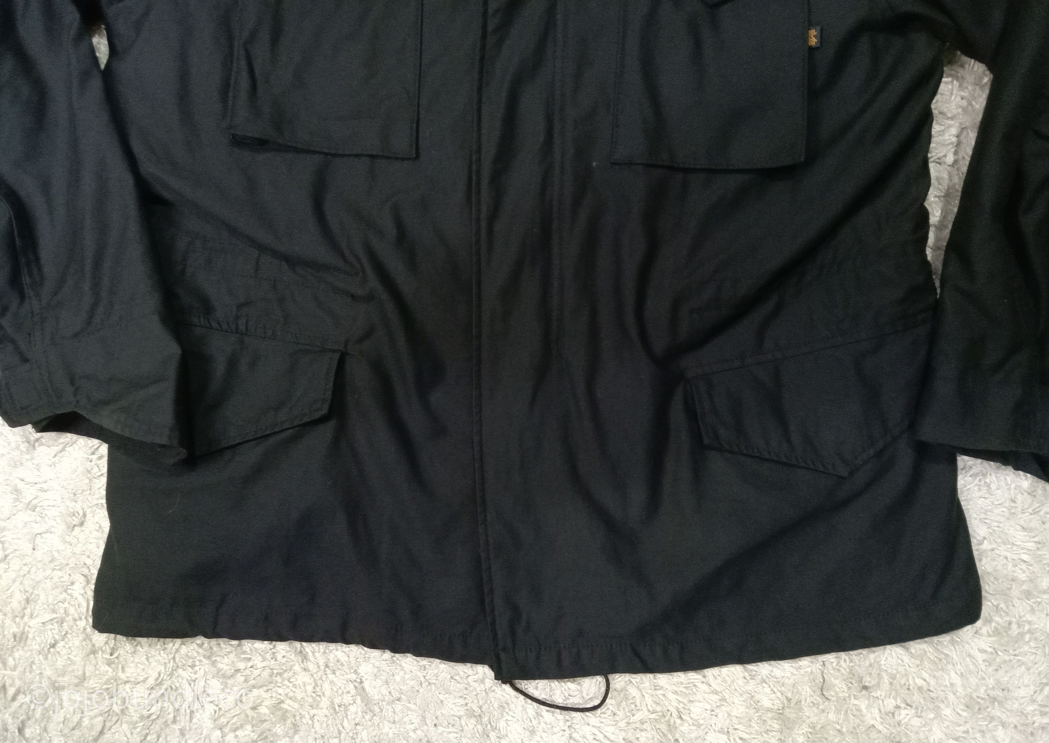 Alpha Industries Black Military tactical jacket Size US XL / EU 56 / 4 - 3 Thumbnail