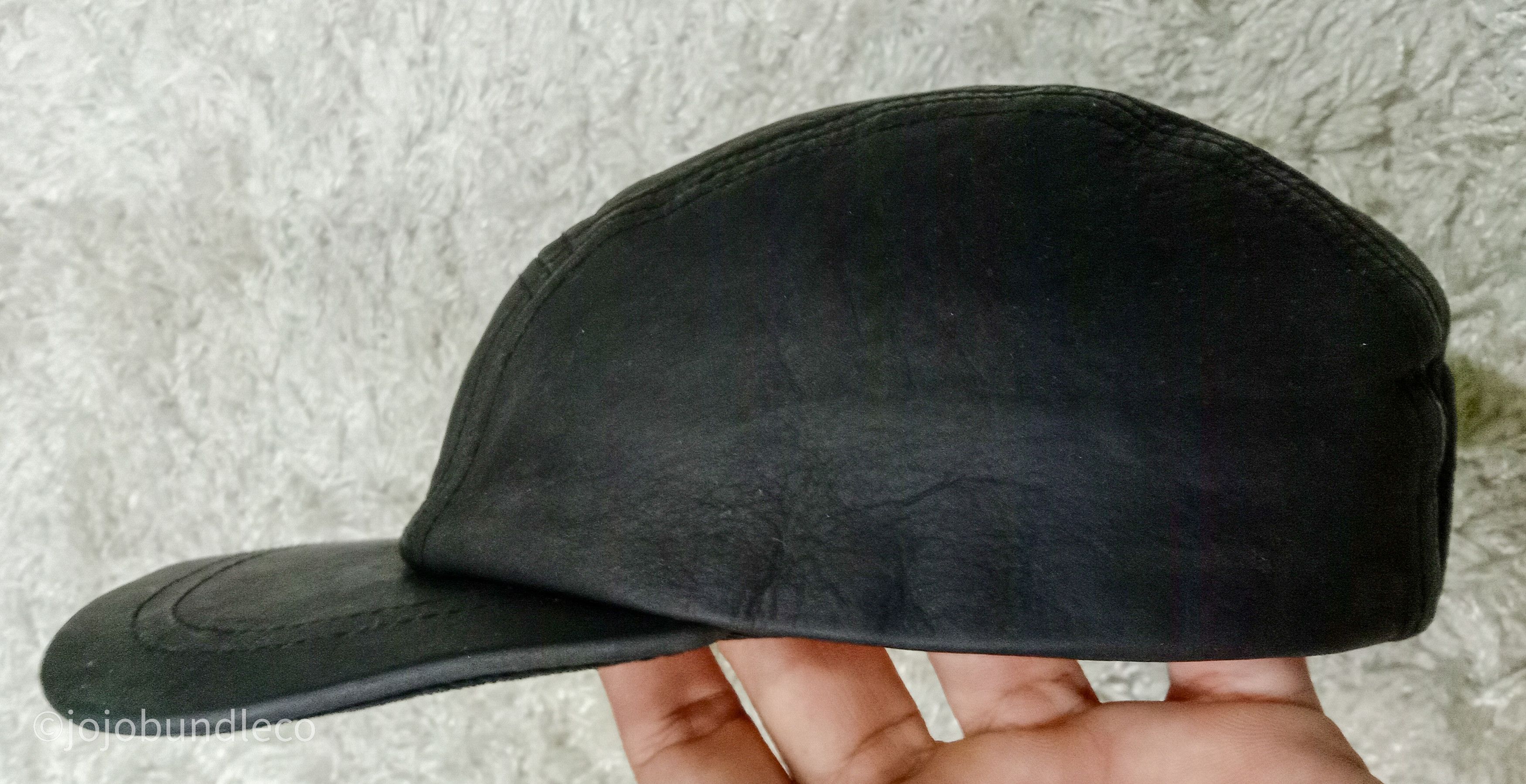 Camel 5 Panel Genuine Leather Camel hat Size ONE SIZE - 3 Thumbnail