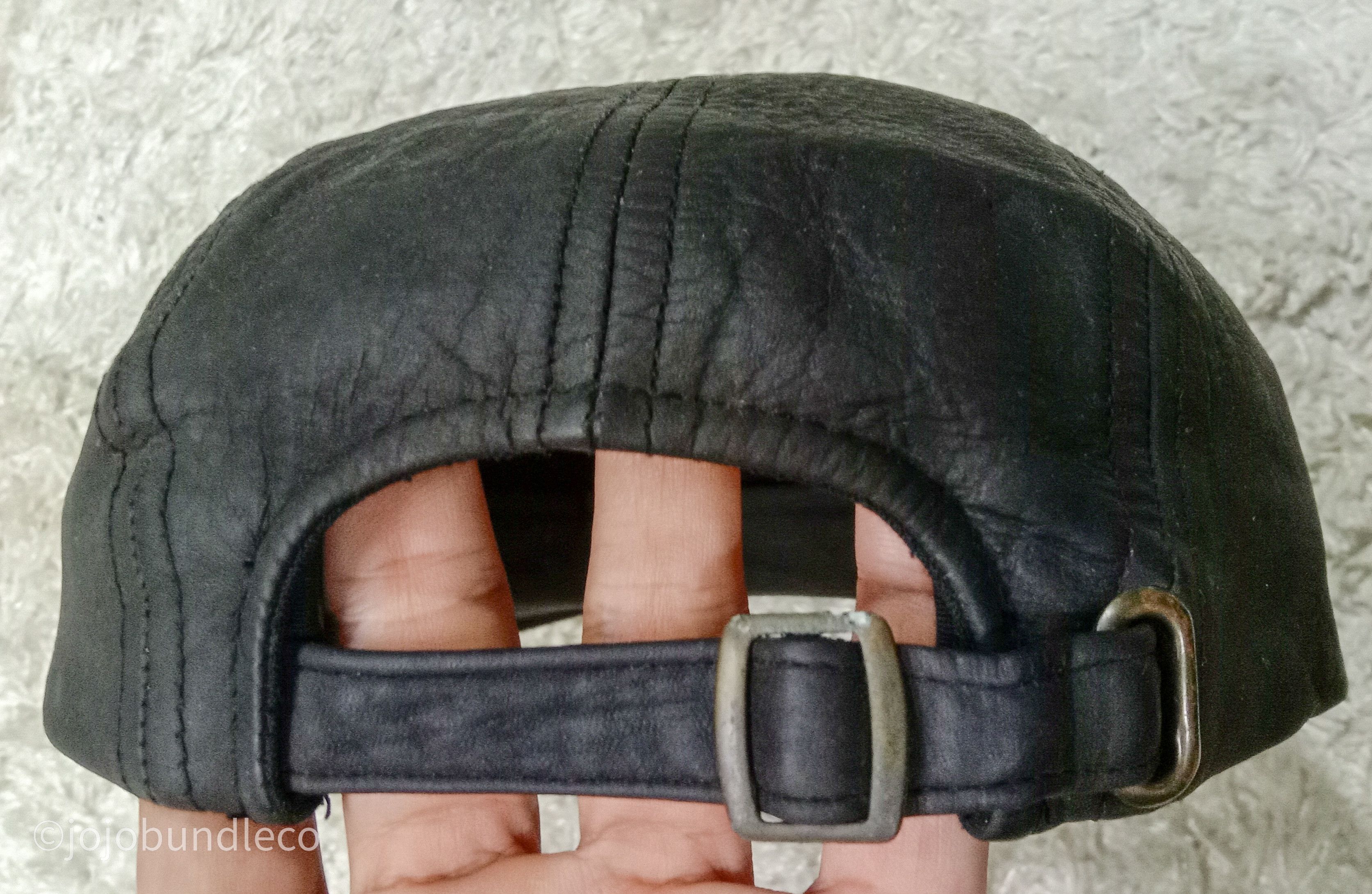 Camel 5 Panel Genuine Leather Camel hat Size ONE SIZE - 4 Thumbnail
