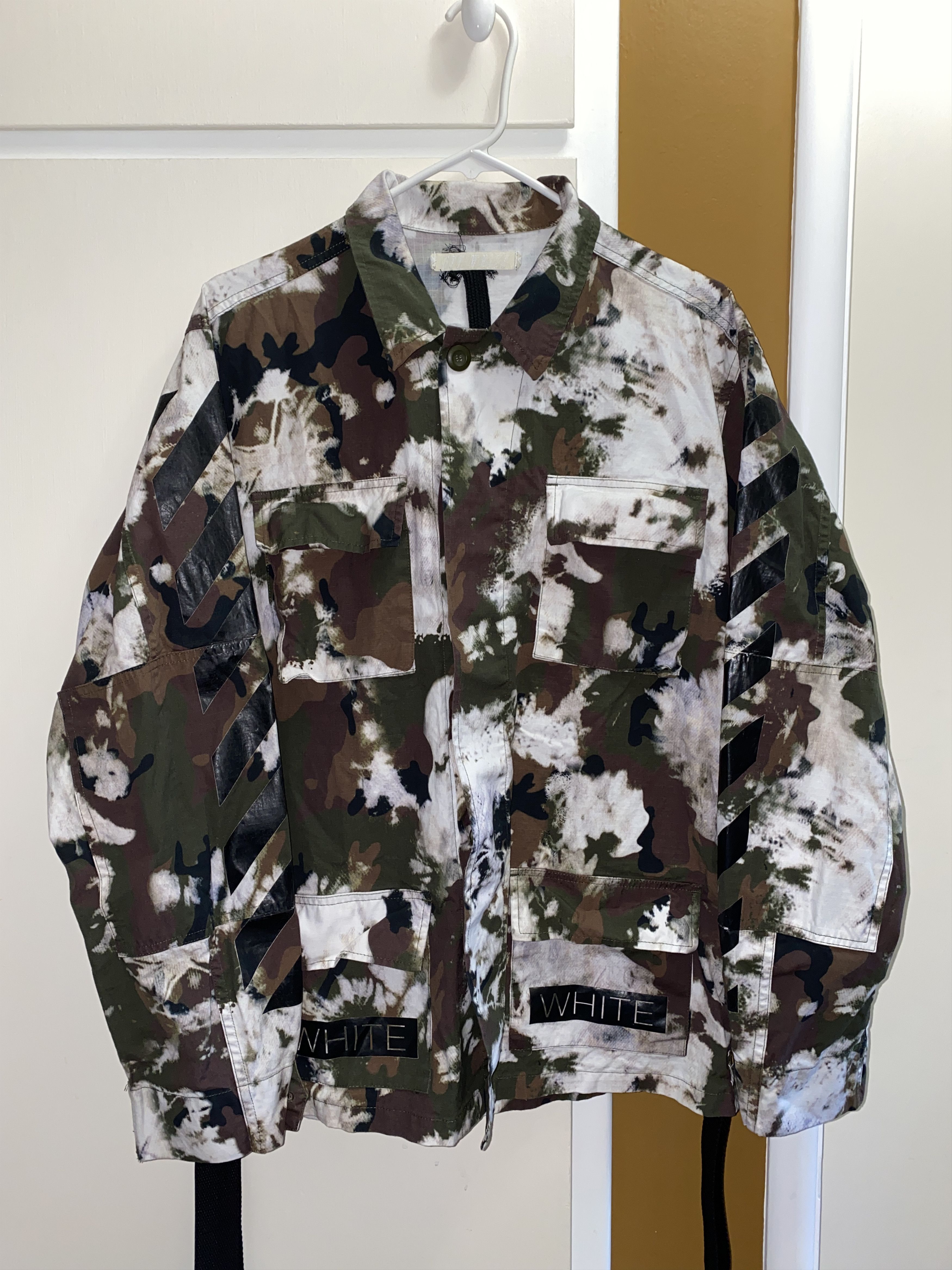 Off White Off White Camo Jacket Grailed