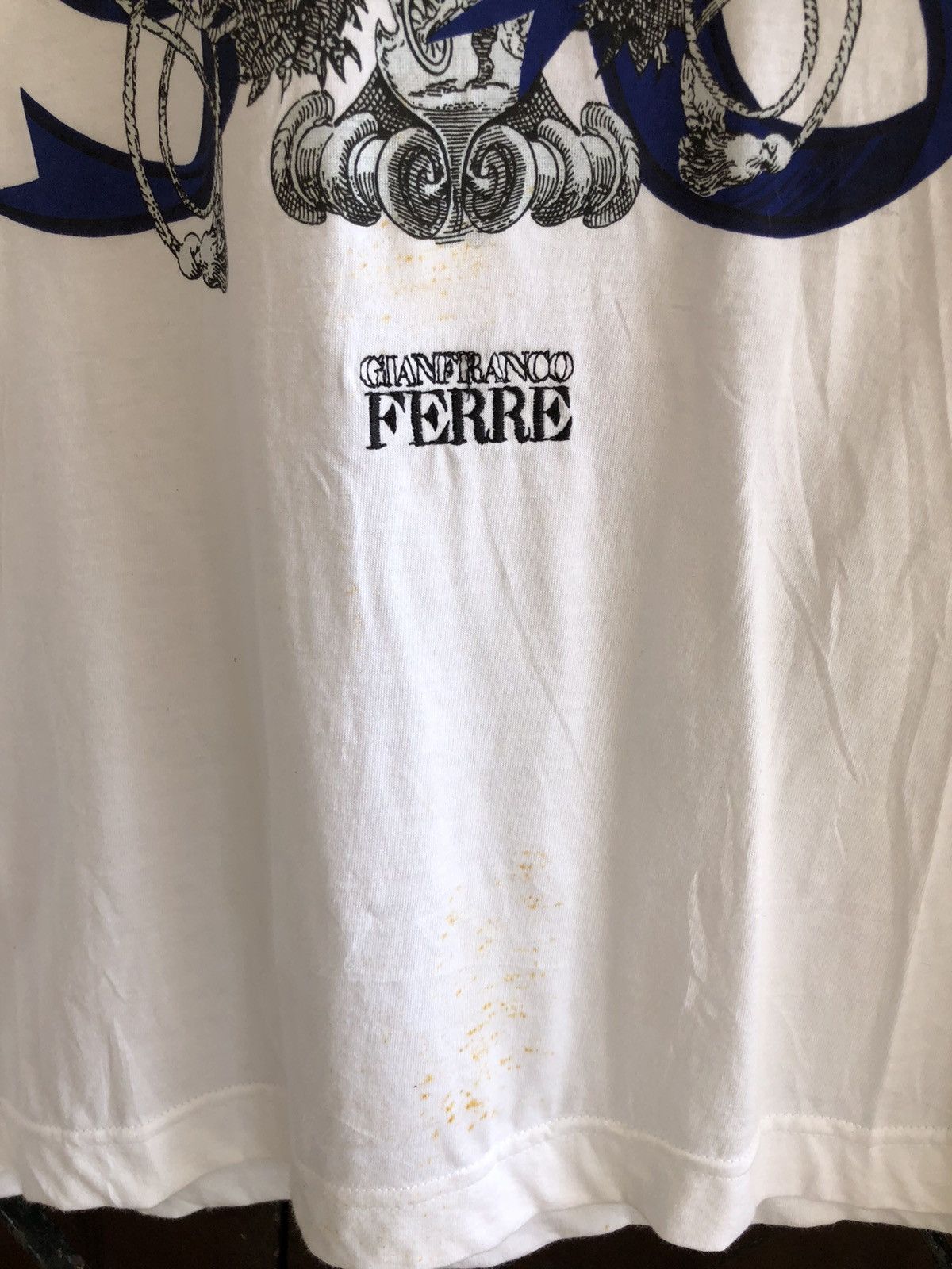 Gianfranco Ferre × Vintage Vintage GIANFRANCO FERRE TShirt Size US L / EU 52-54 / 3 - 4 Thumbnail