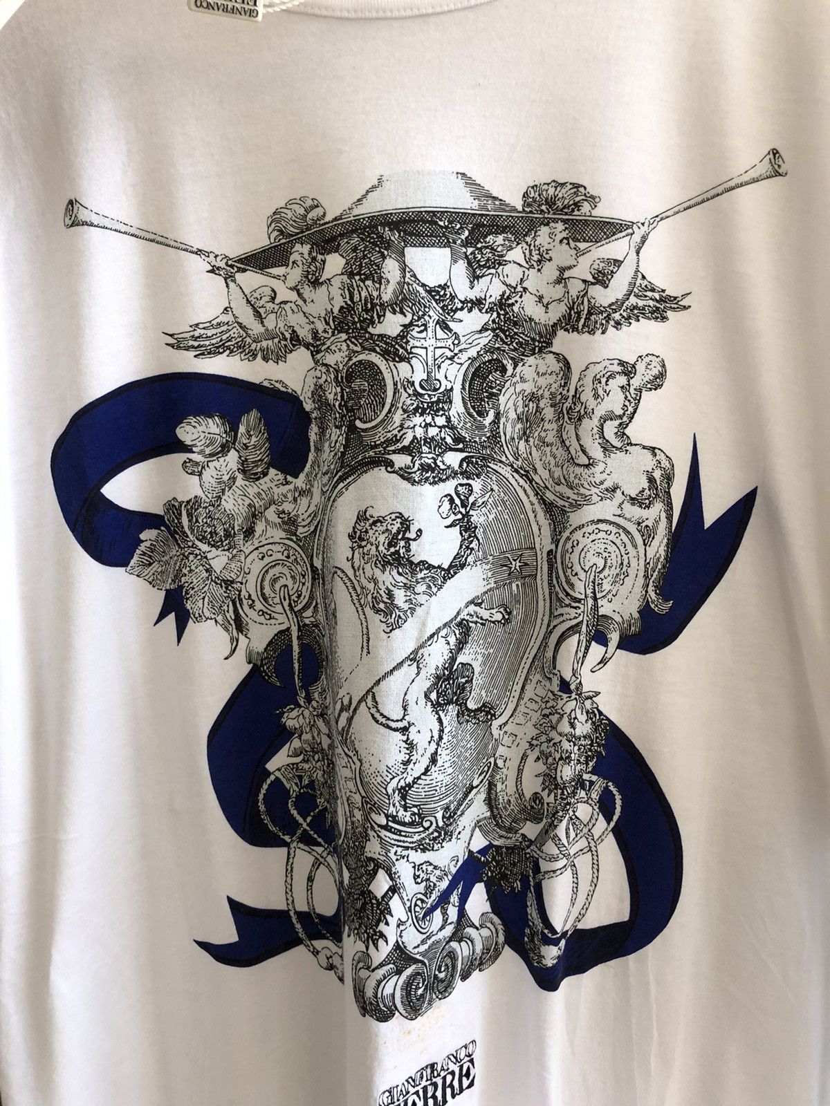 Gianfranco Ferre × Vintage Vintage GIANFRANCO FERRE TShirt Size US L / EU 52-54 / 3 - 3 Thumbnail
