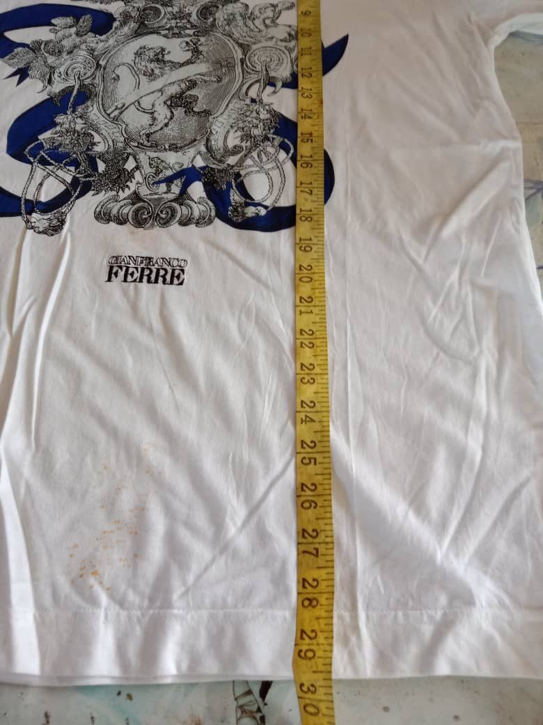 Gianfranco Ferre × Vintage Vintage GIANFRANCO FERRE TShirt Size US L / EU 52-54 / 3 - 6 Thumbnail