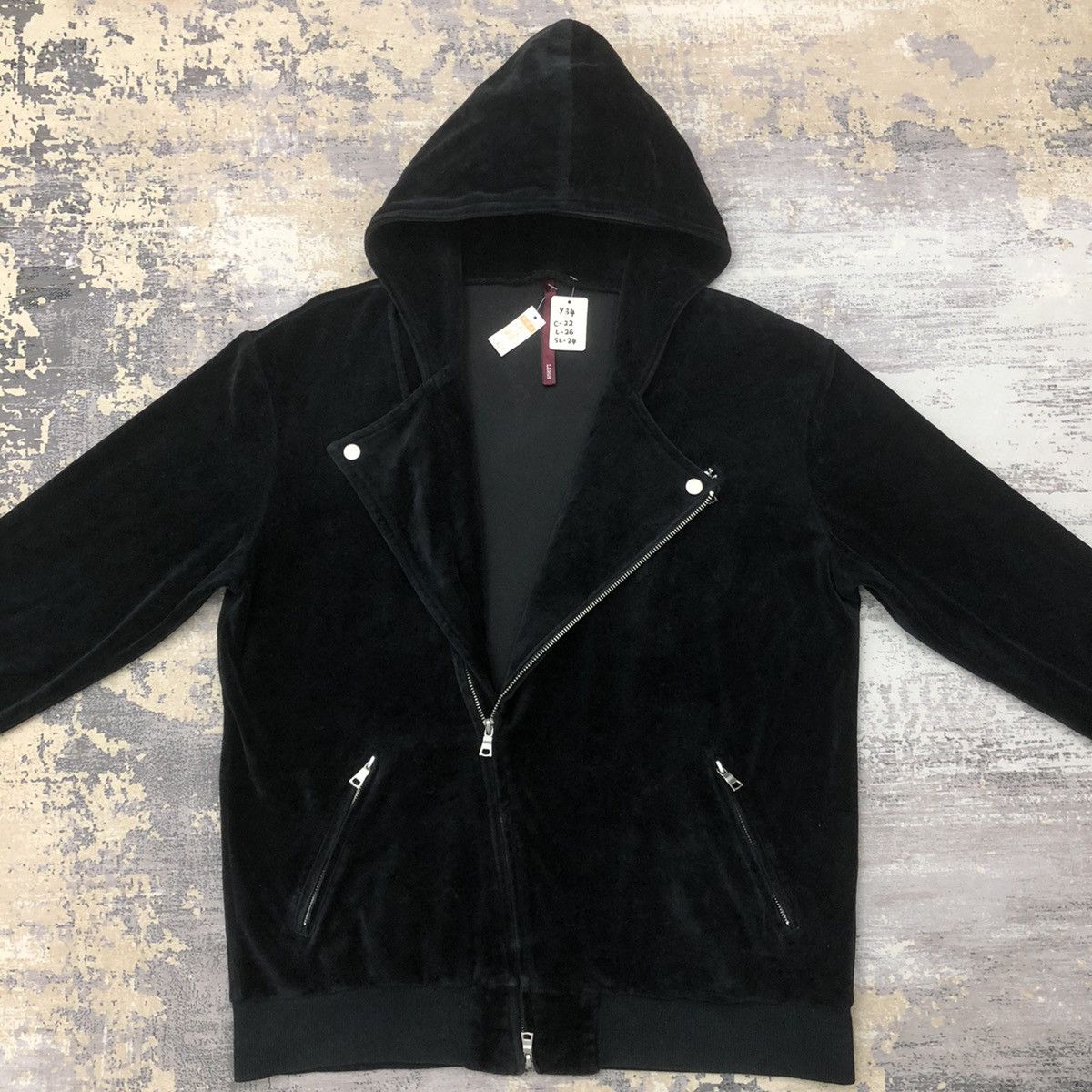 Japanese Brand Y34. JAPAN HIKARI SHOJI VELVET JACKET Size US L / EU 52-54 / 3 - 1 Thumbnail