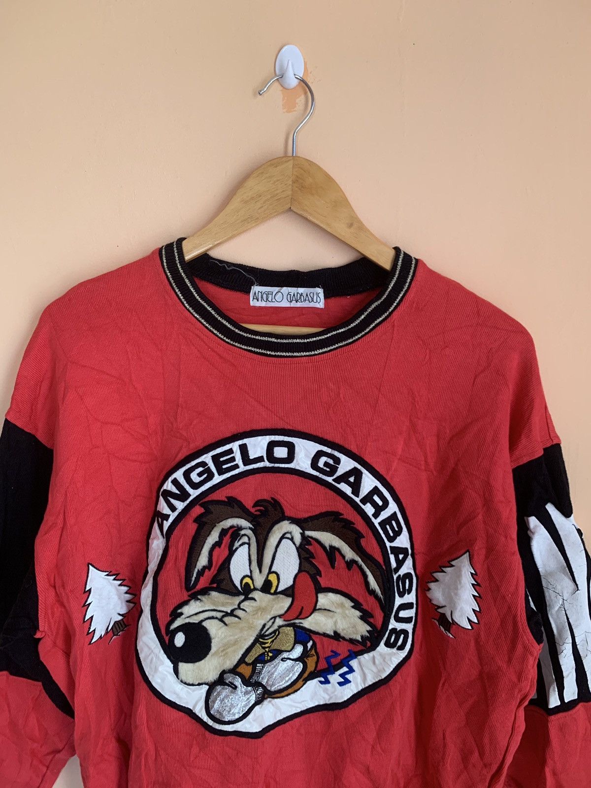 Vintage Vintage Angelo Garbasus Sweatshirt Big Logo Embroidery Size US M / EU 48-50 / 2 - 3 Thumbnail