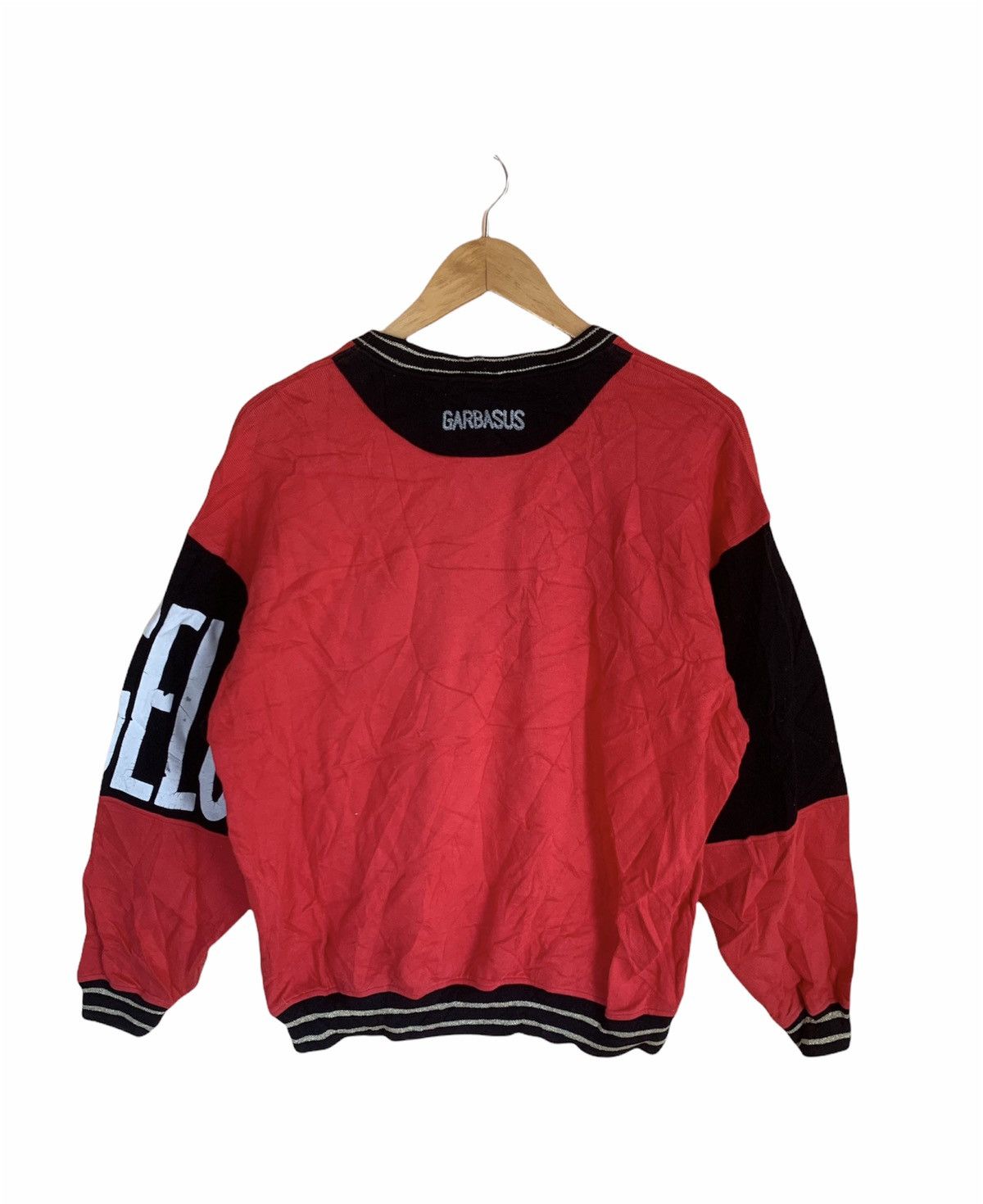 Vintage Vintage Angelo Garbasus Sweatshirt Big Logo Embroidery Size US M / EU 48-50 / 2 - 2 Thumbnail
