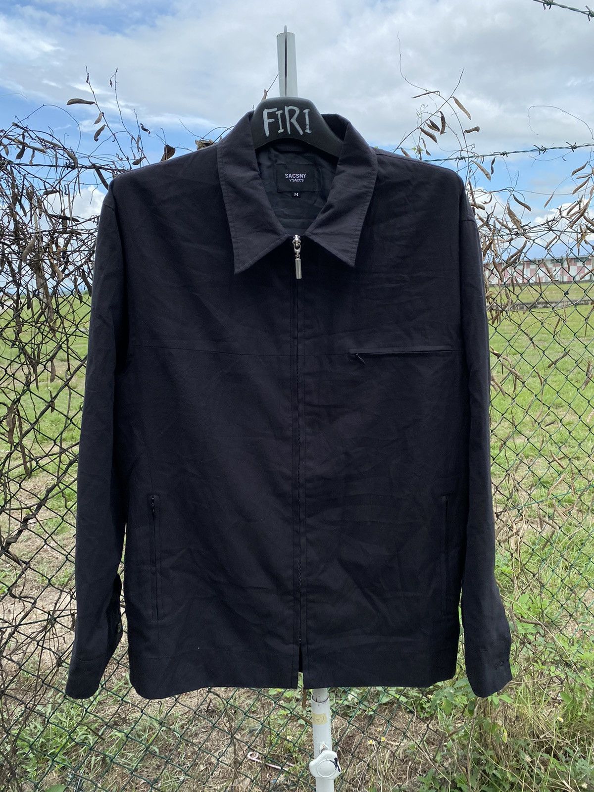 Vintage Vintage Sacsny Y'Saccs Light Zipper Shirt | Grailed