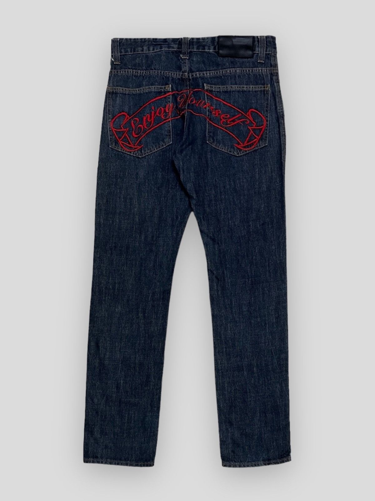 image of 20471120 x Vintage Send Offer Vintage Japan Enjoy Yourslef Embroidery in Denim, Men's (Size 32)