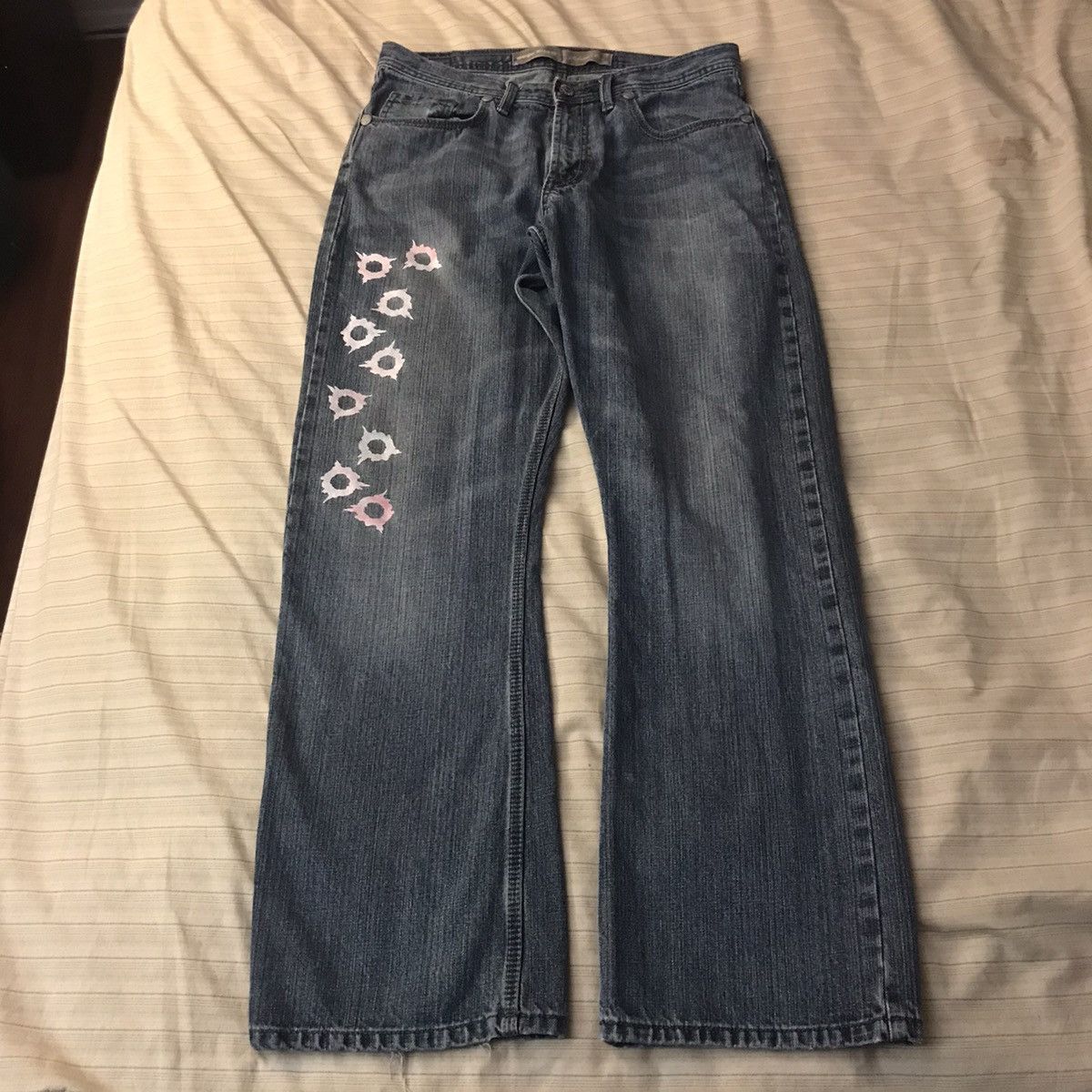 Custom Ã Streetwear Ã Wrangler Custom Wrangler Bootcut Jeans 32x32 