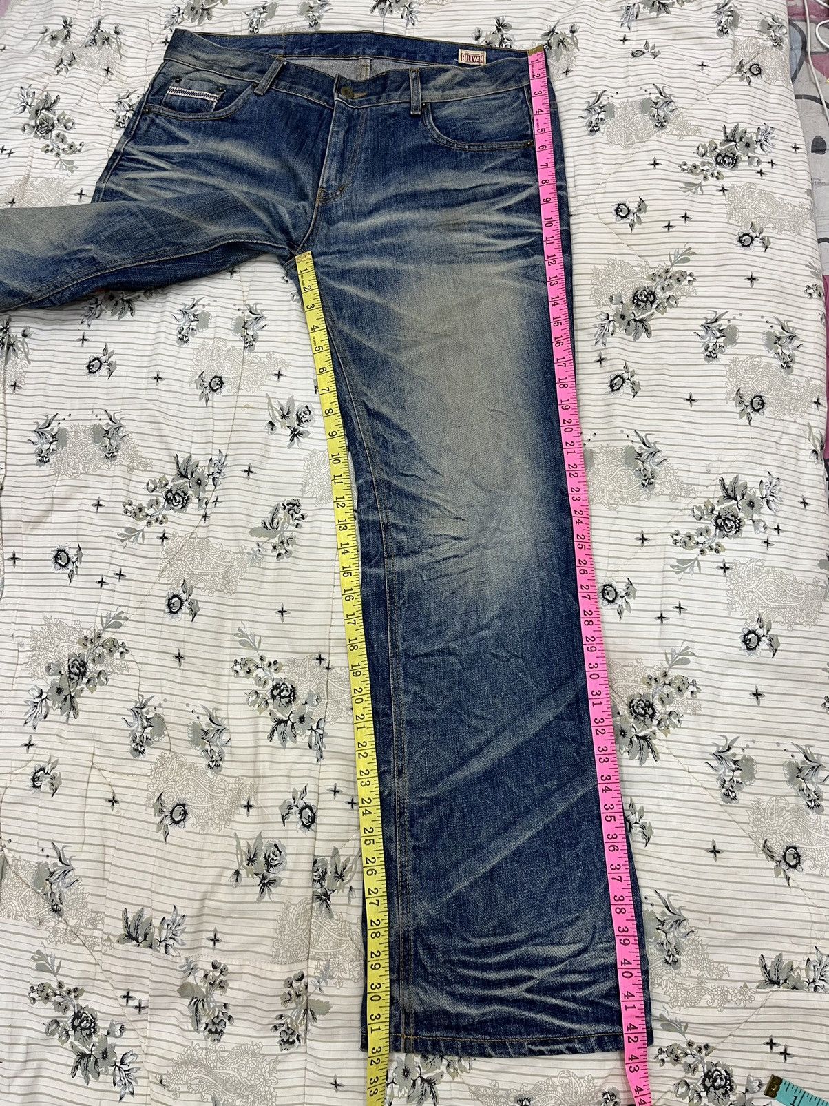 Japanese Brand (MM). BILLVAN JAPAN ARCHIVE DISTRESSED DENIM Size US 36 / EU 52 - 15 Thumbnail