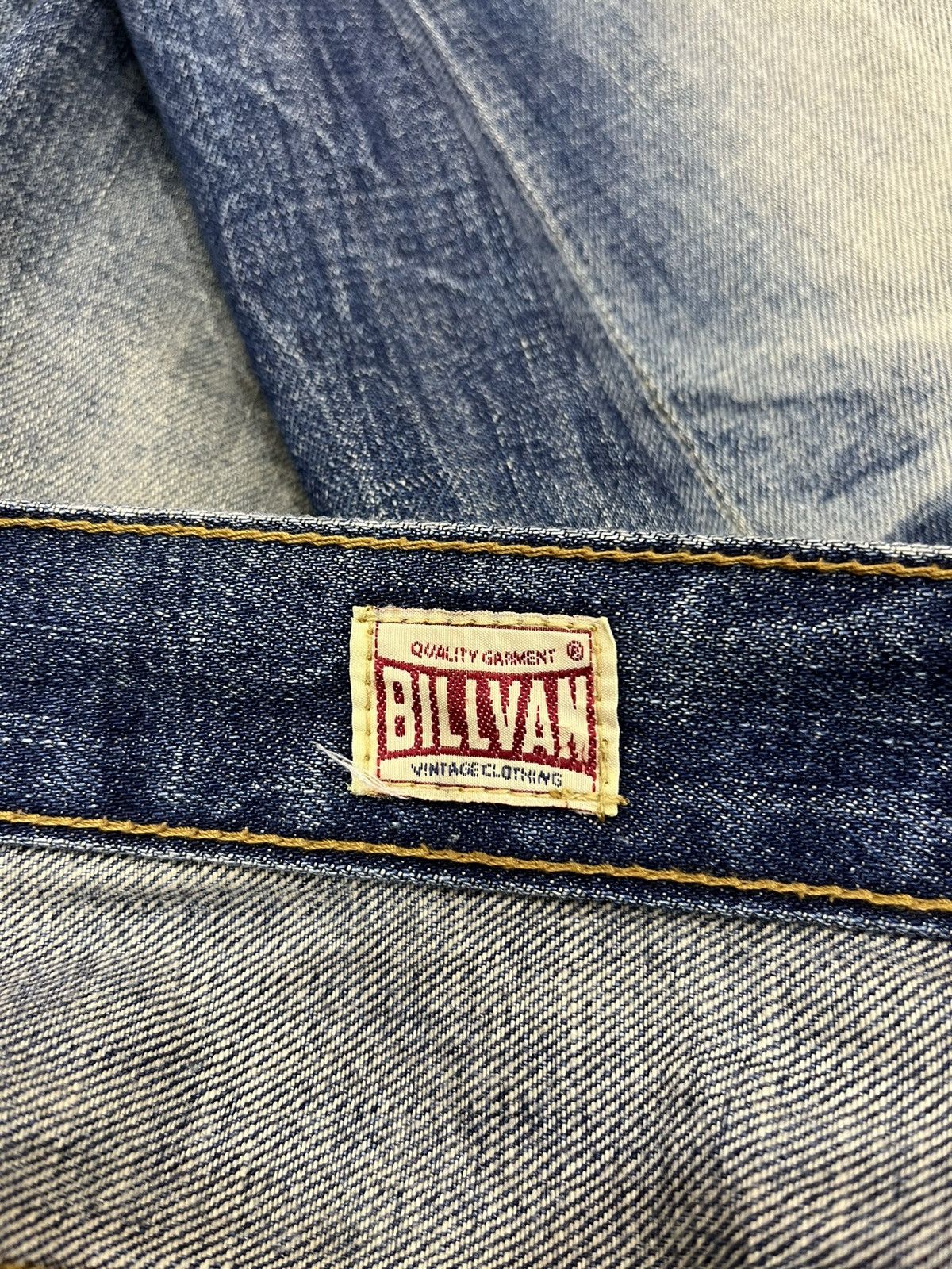 Japanese Brand (MM). BILLVAN JAPAN ARCHIVE DISTRESSED DENIM Size US 36 / EU 52 - 6 Thumbnail