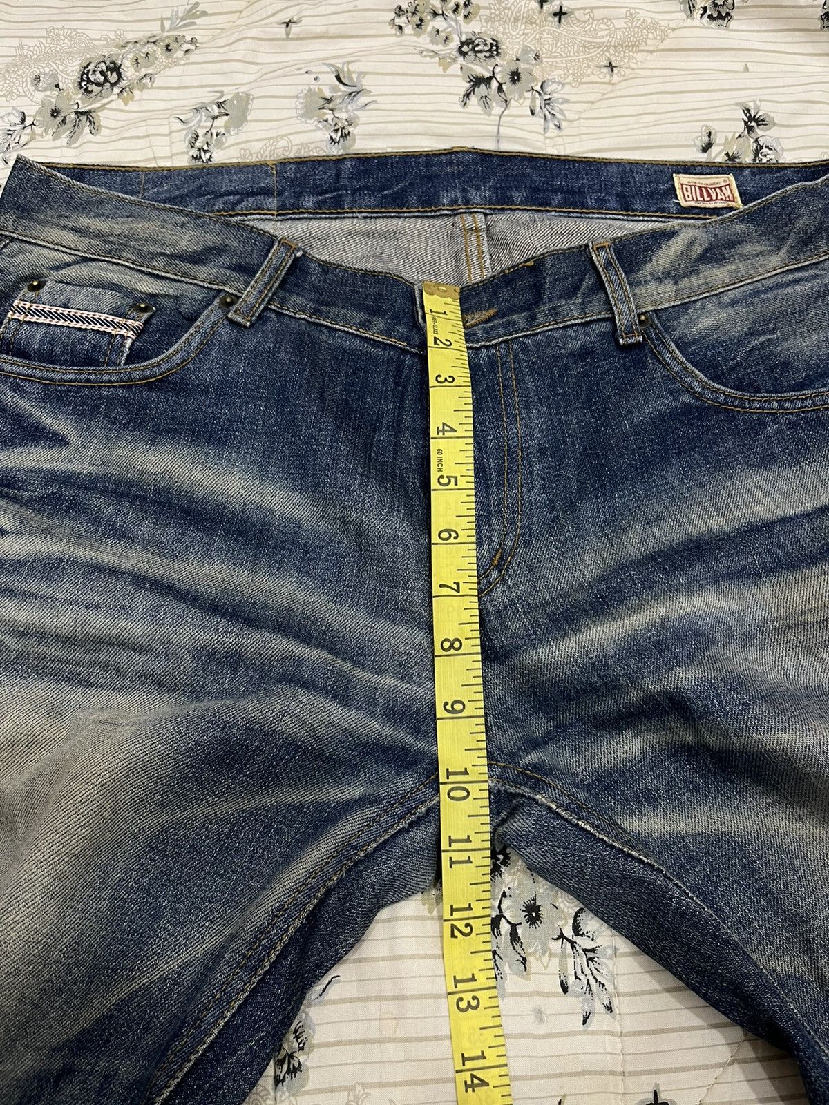 Japanese Brand (MM). BILLVAN JAPAN ARCHIVE DISTRESSED DENIM Size US 36 / EU 52 - 16 Thumbnail