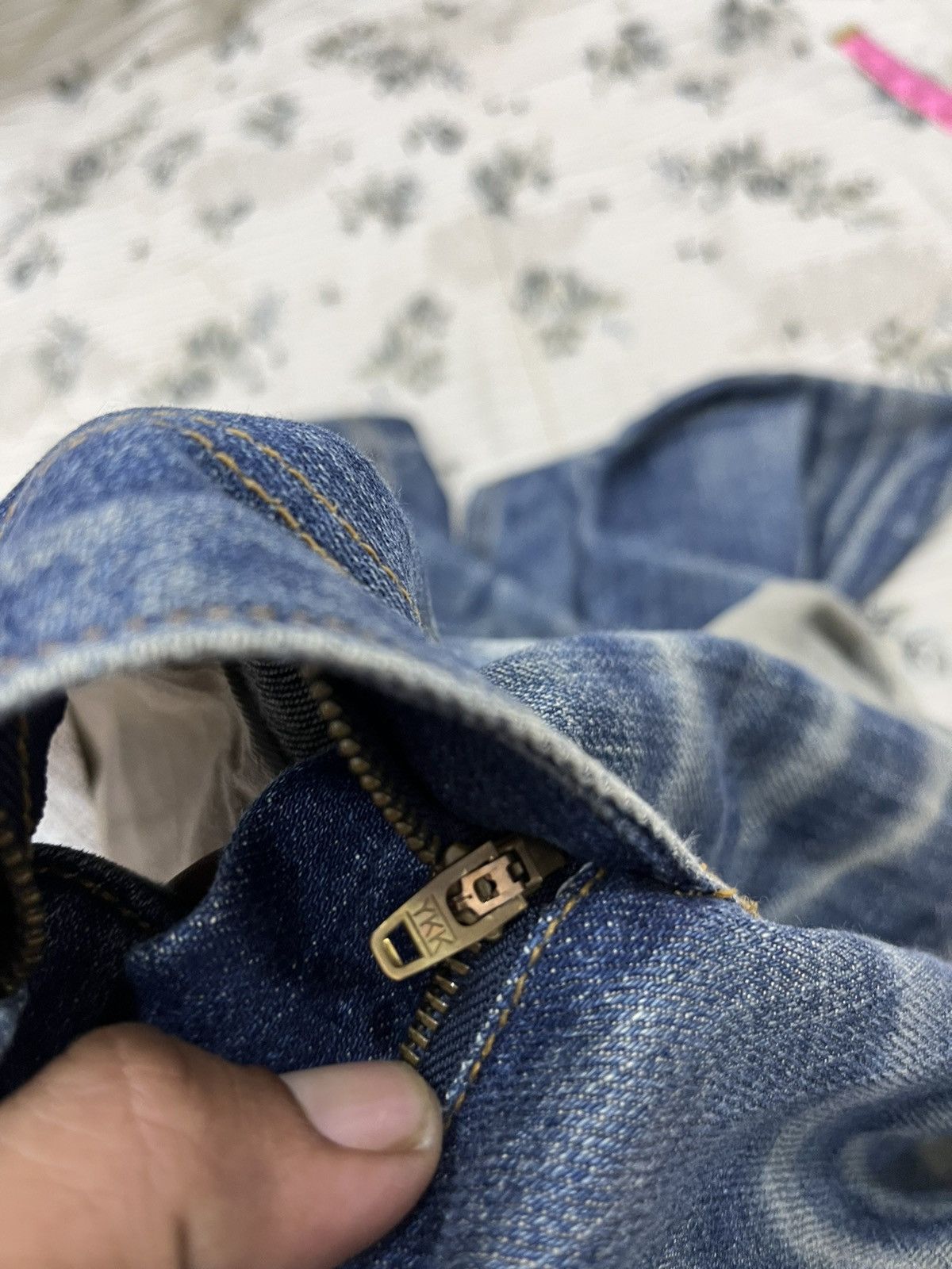 Japanese Brand (MM). BILLVAN JAPAN ARCHIVE DISTRESSED DENIM Size US 36 / EU 52 - 13 Thumbnail