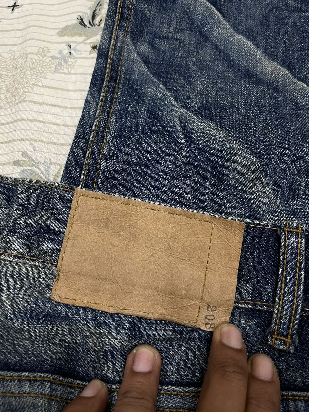 Japanese Brand (MM). BILLVAN JAPAN ARCHIVE DISTRESSED DENIM Size US 36 / EU 52 - 9 Thumbnail