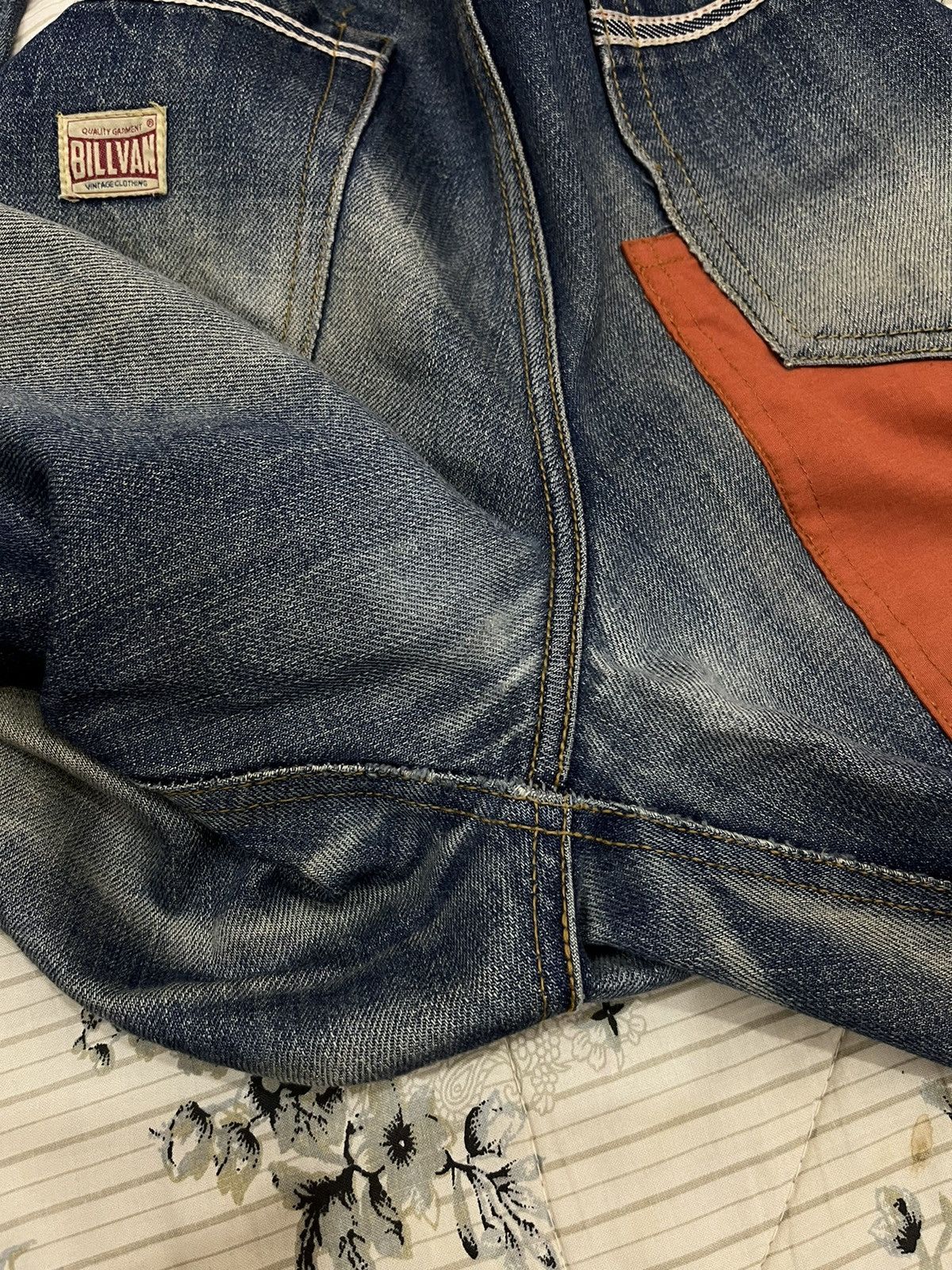 Japanese Brand (MM). BILLVAN JAPAN ARCHIVE DISTRESSED DENIM Size US 36 / EU 52 - 17 Thumbnail