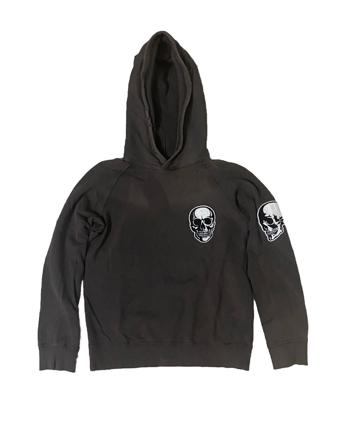 Number (N)ine Number Nine Double Skull Hoodie | Grailed