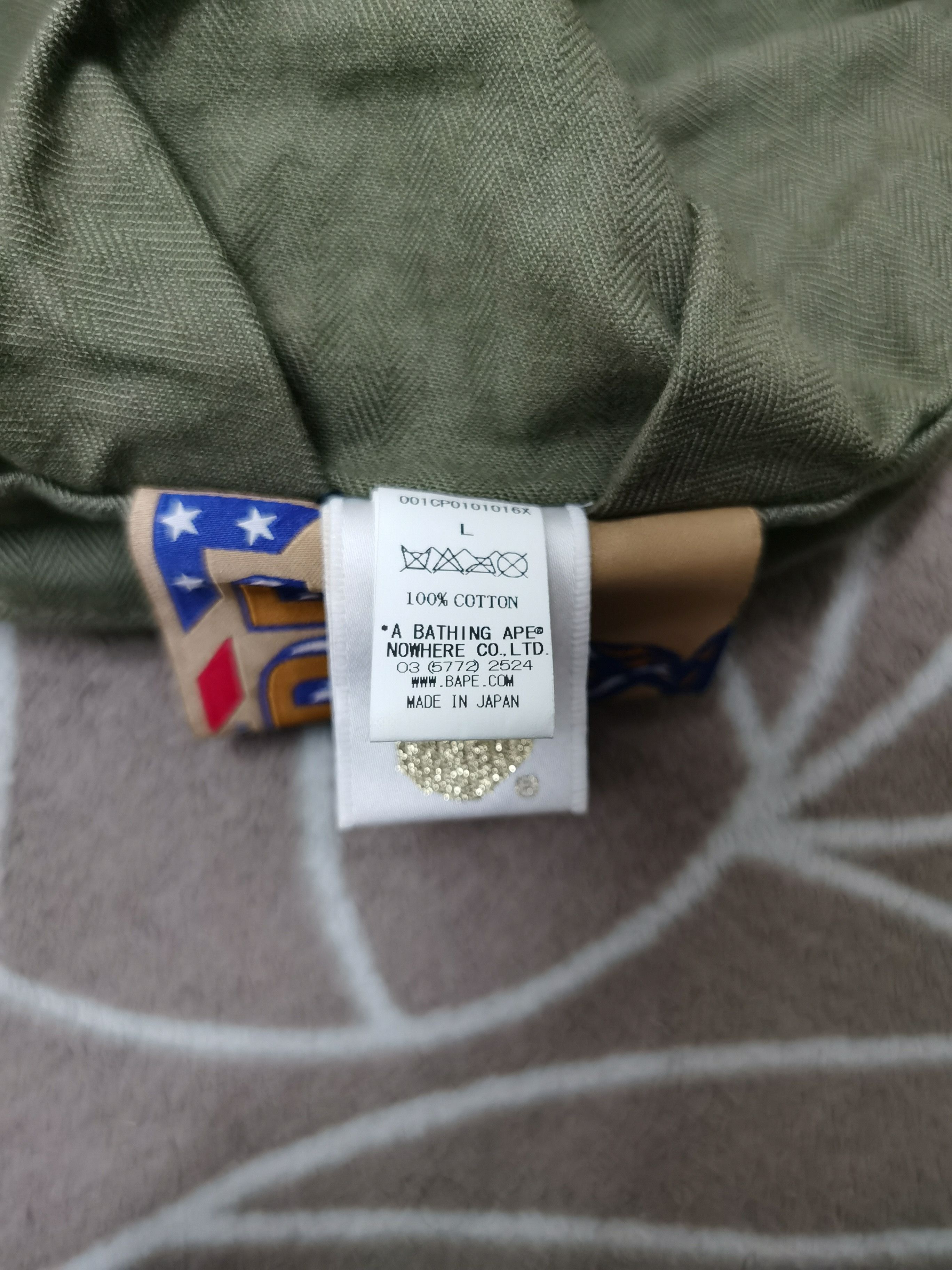 Bape Bape Hickory Work Csp Size ONE SIZE - 7 Thumbnail