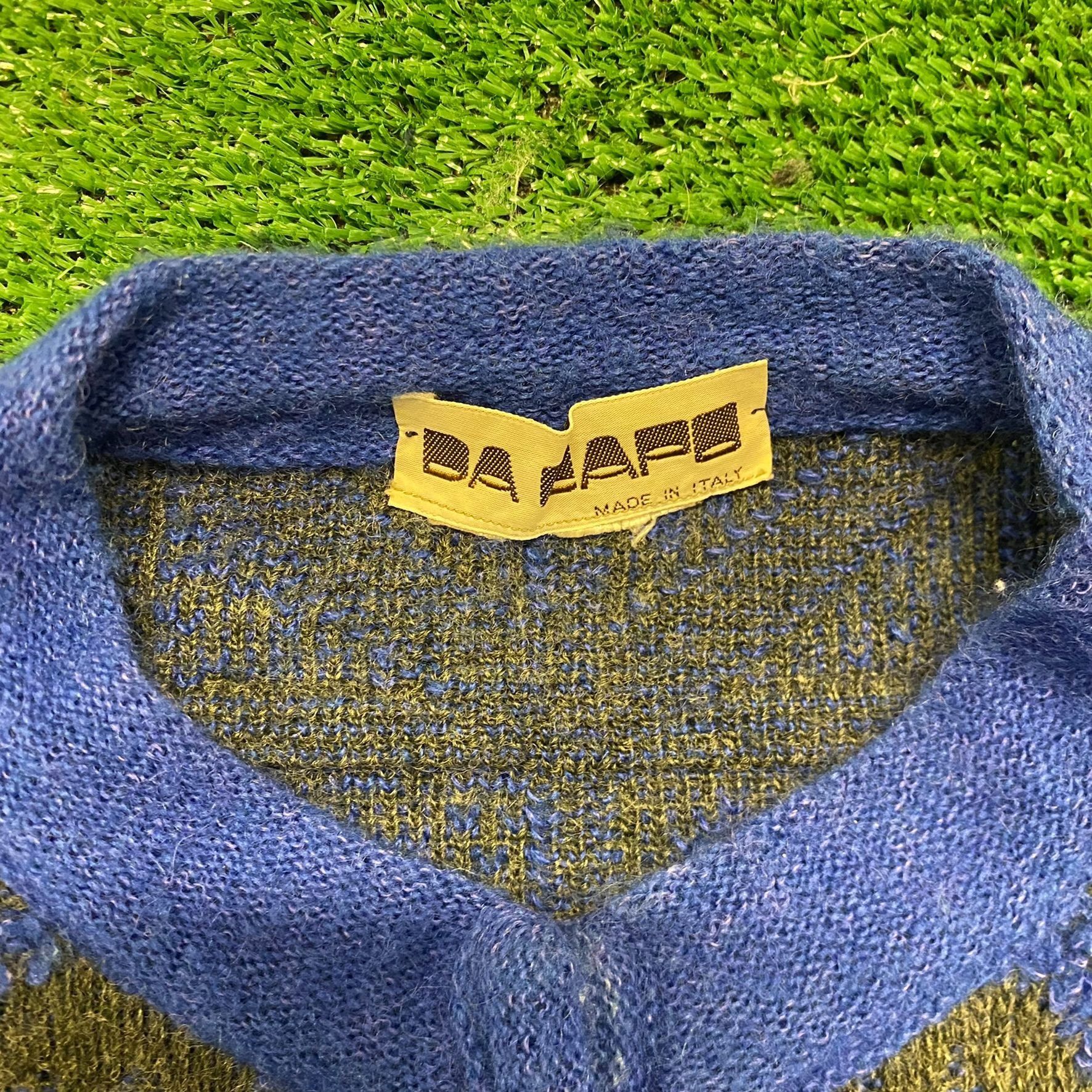 Vintage Abstract Vintage 80s Wool Cardigan Sweater Size US M / EU 48-50 / 2 - 3 Thumbnail
