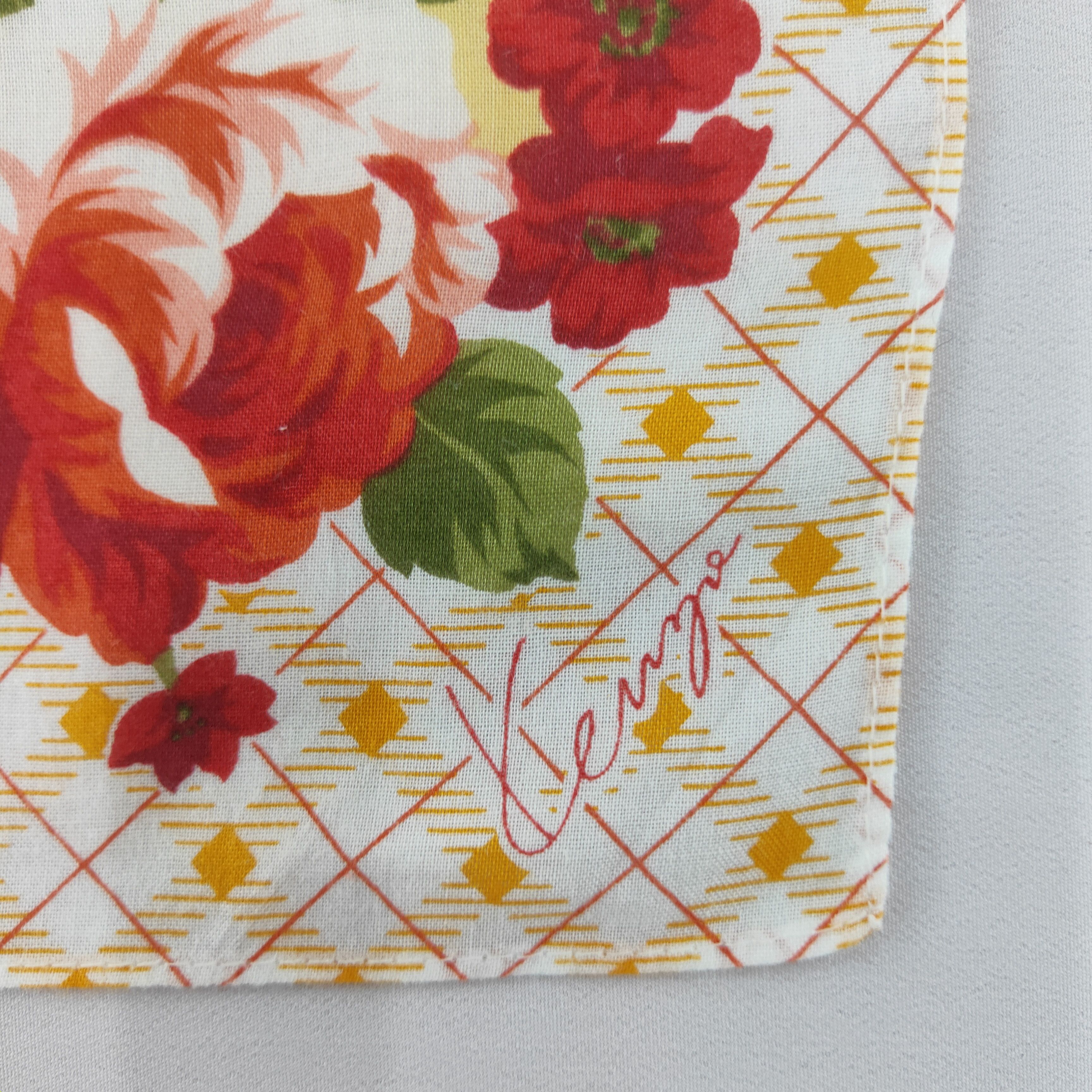 Kenzo × Vintage kenzo Handkerchief/ neckerchief/ bandana - 3F213144 Size ONE SIZE - 3 Thumbnail
