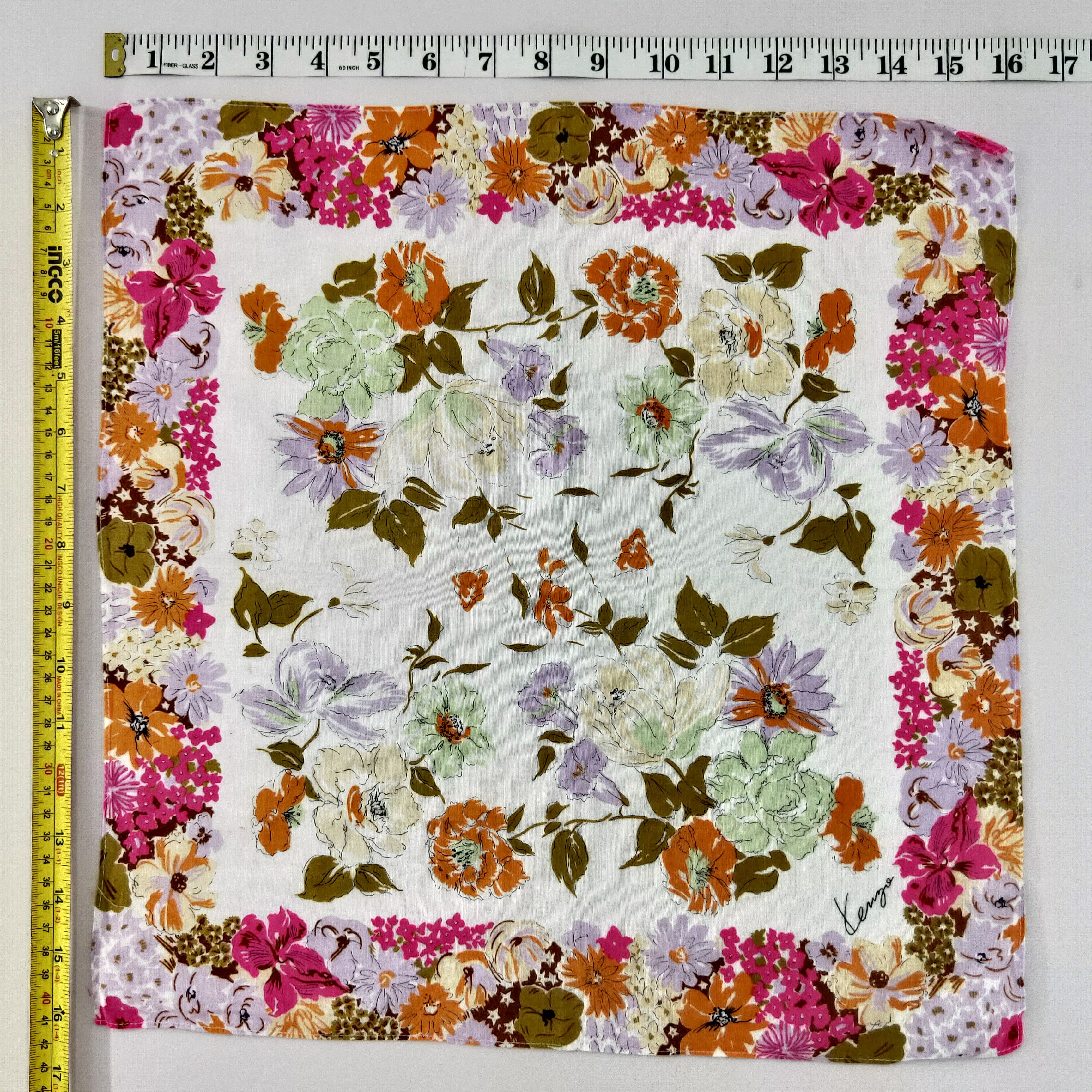 Japanese Brand × Kenzo Kenzo Handkerchief/ neckerchief/ bandana - 3F213154 Size ONE SIZE - 4 Thumbnail