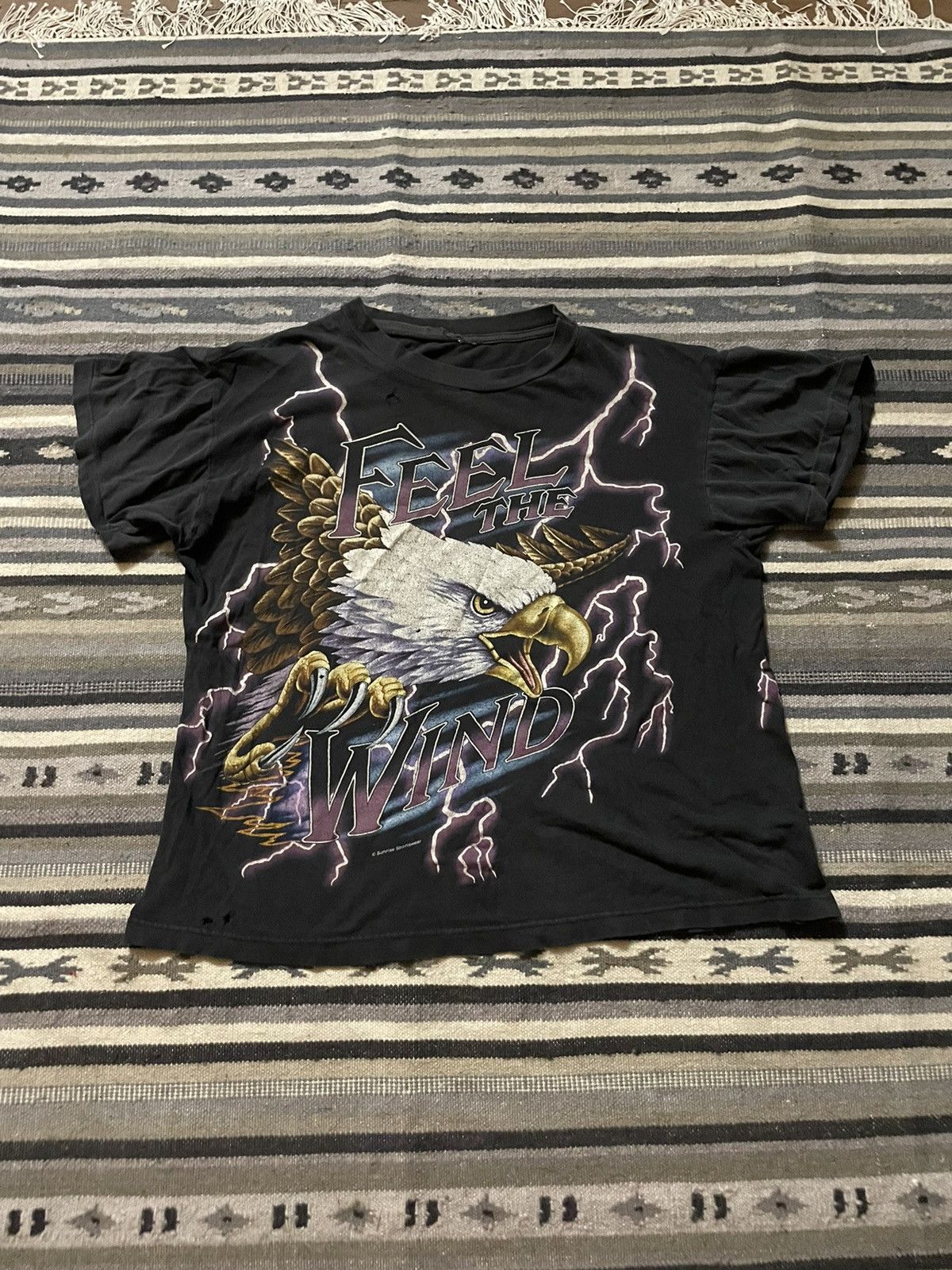 Vintage American thunder feel the wind worn by Kanye west