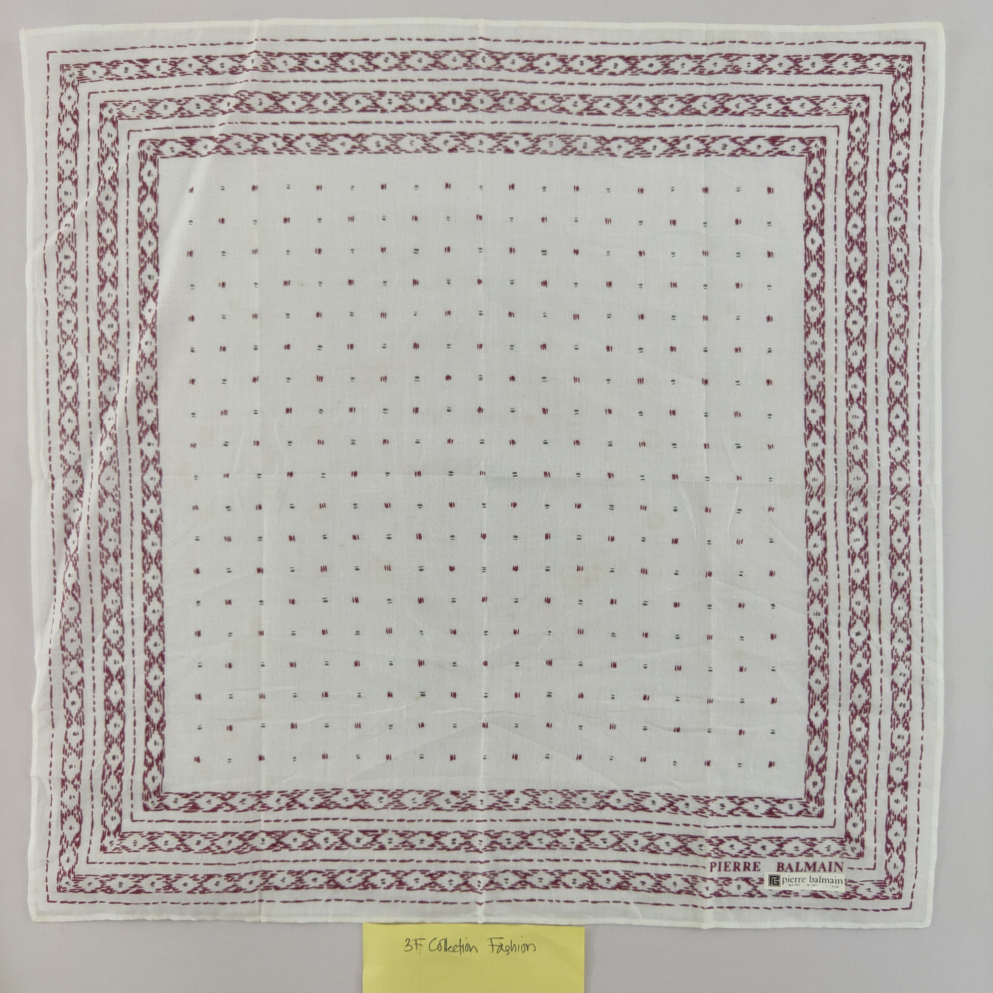 Pierre Balmain New Pierre Balmain Handkerchief neckerchief bandana - 3F2131 Size ONE SIZE - 4 Thumbnail