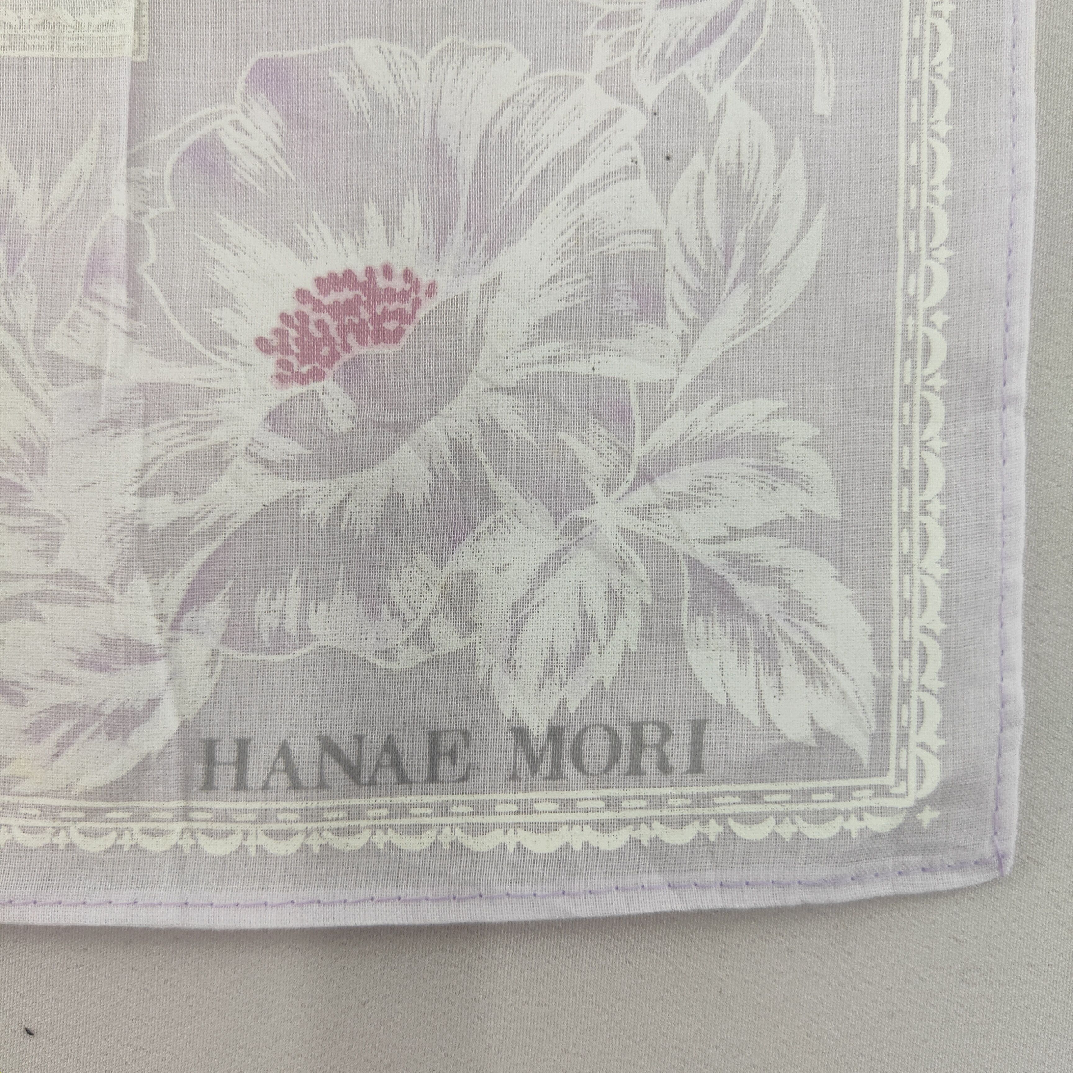 Hanae Mori × Vintage hanae Mori Handkerchief neckerchief bandana - 3F2060 Size ONE SIZE - 5 Thumbnail