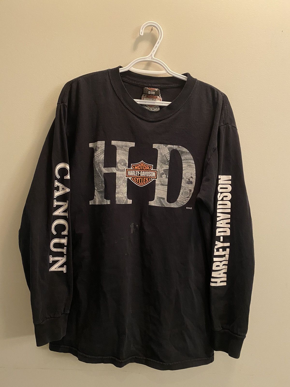 Harley Davidson × Japanese Brand × Vintage VINTAGE HARLEY DAVIDSON CANCUN LONG SLEEVE Size US L / EU 52-54 / 3 - 1 Thumbnail