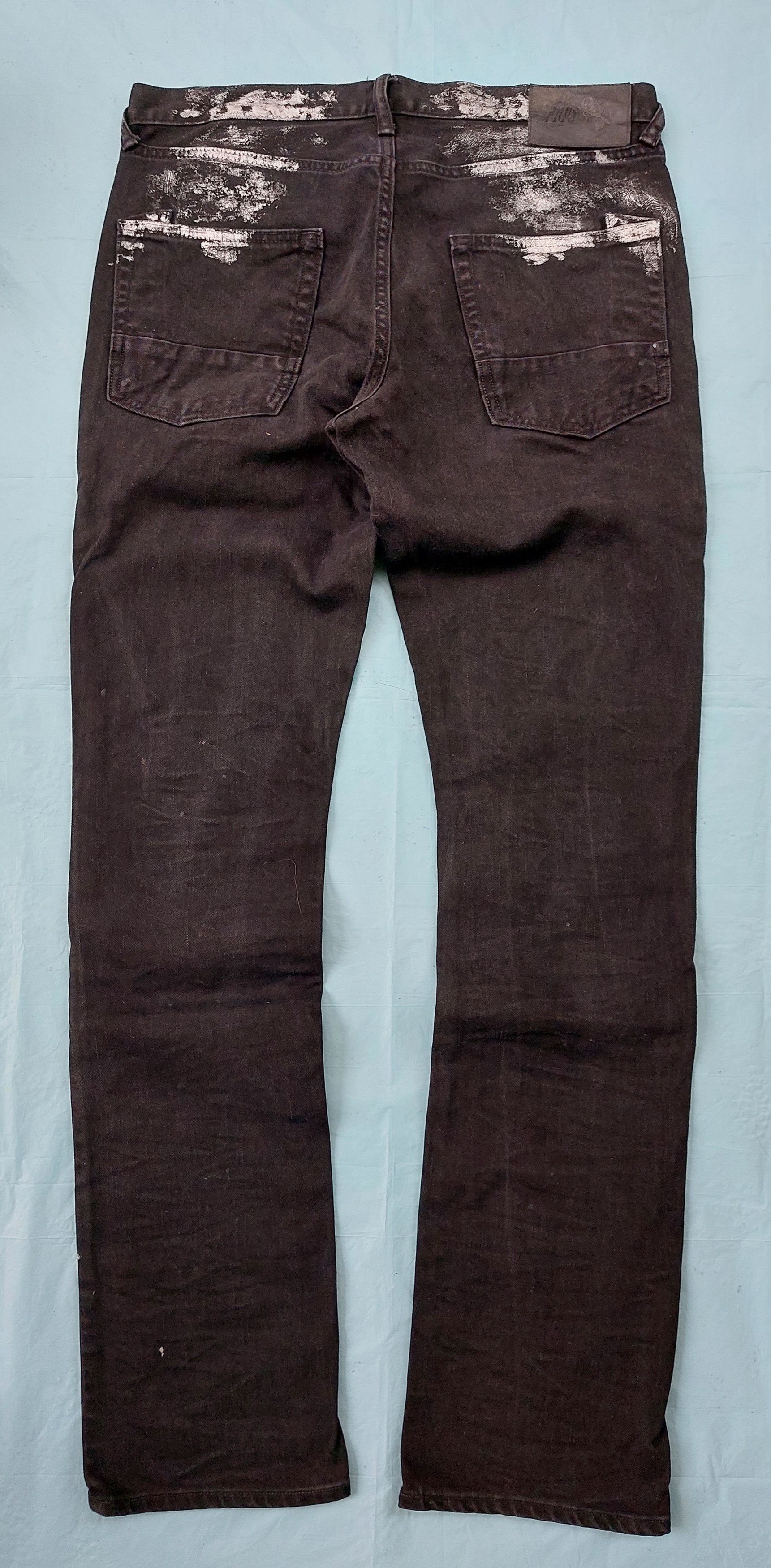 Prps PRPS slim straight stylish black denim jeans Size US 34 / EU 50 - 7 Thumbnail