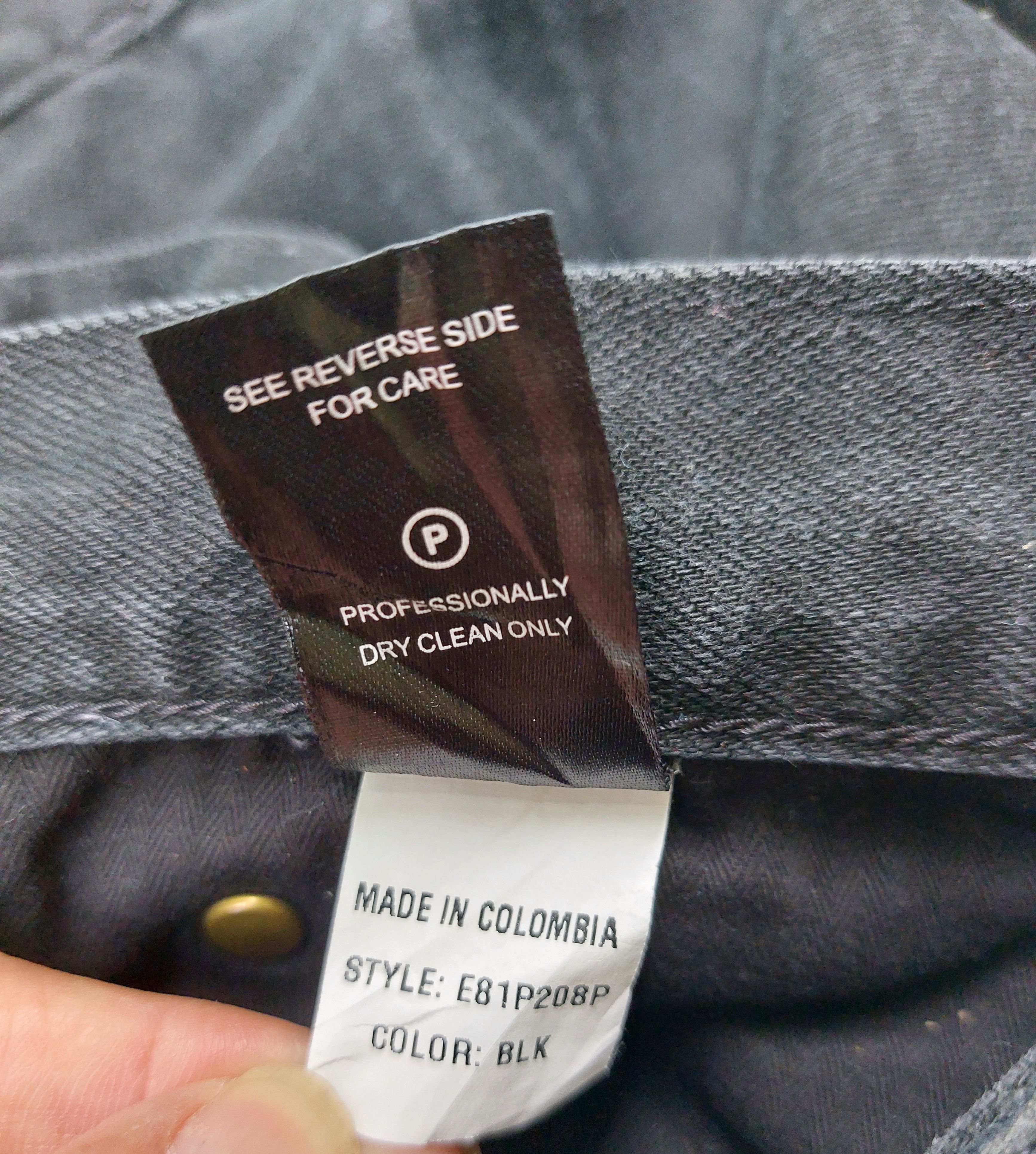 Prps PRPS slim straight stylish black denim jeans Size US 34 / EU 50 - 6 Thumbnail