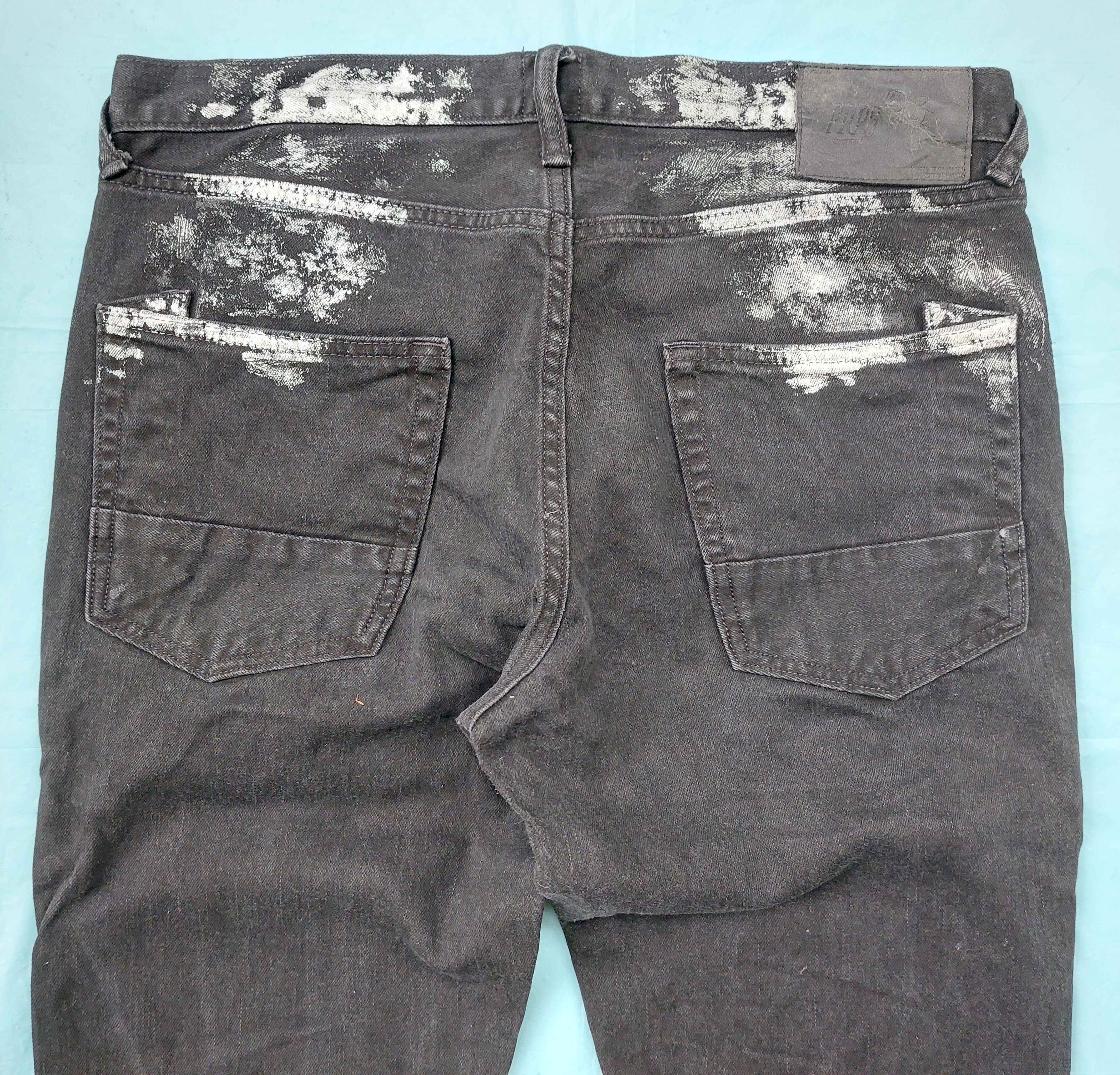 Prps PRPS slim straight stylish black denim jeans Size US 34 / EU 50 - 8 Thumbnail