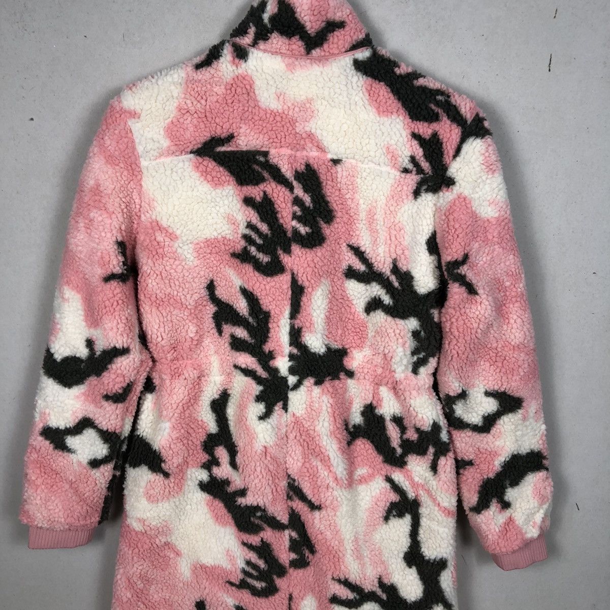 Reebok Authentic Reebok Flora Pile Fleece Long Parka Jacket Size XS / US 0-2 / IT 36-38 - 4 Thumbnail