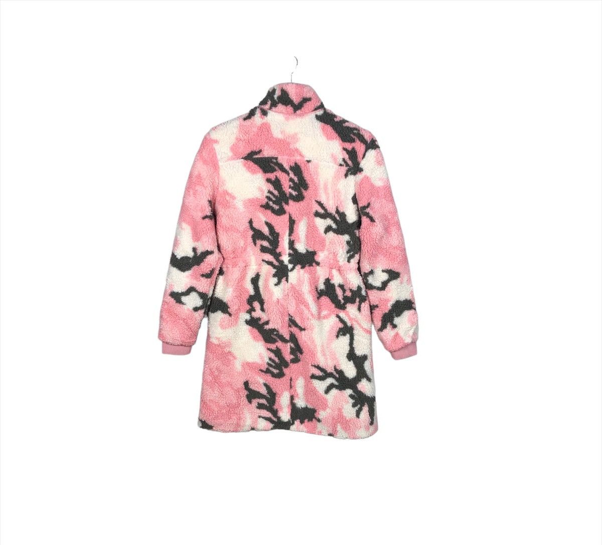 Reebok Authentic Reebok Flora Pile Fleece Long Parka Jacket Size XS / US 0-2 / IT 36-38 - 2 Thumbnail