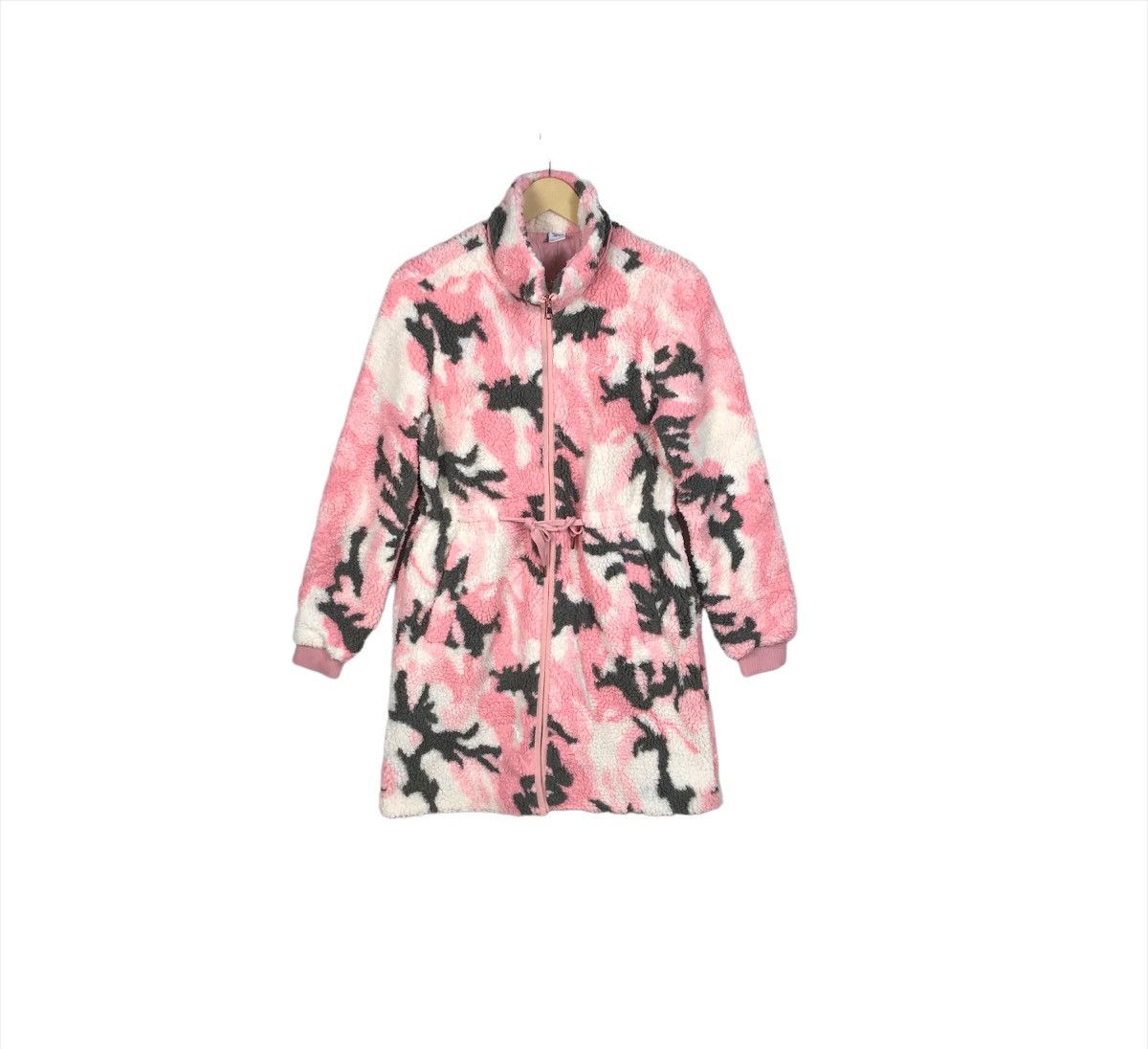 Reebok Authentic Reebok Flora Pile Fleece Long Parka Jacket Size XS / US 0-2 / IT 36-38 - 1 Thumbnail