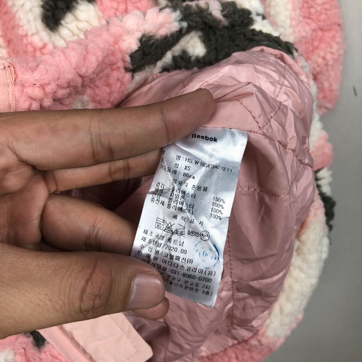 Reebok Authentic Reebok Flora Pile Fleece Long Parka Jacket Size XS / US 0-2 / IT 36-38 - 6 Thumbnail