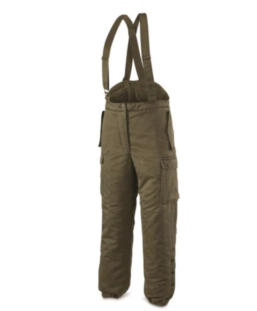 Vintage Military Winter Pants W/Suspenders