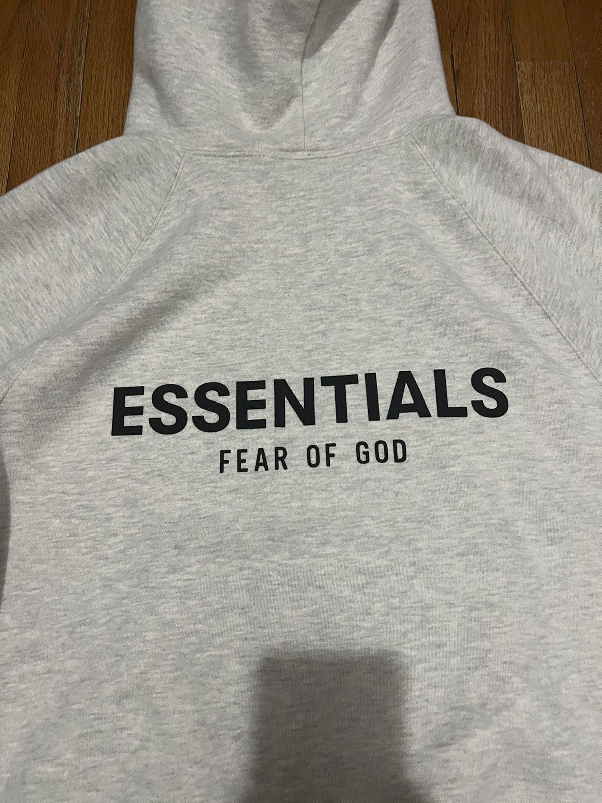 Essentials × FOG × Fear of God Fear Of God Essentials Oatmeal Hoodie Size M Size US S / EU 44-46 / 1 - 3 Thumbnail