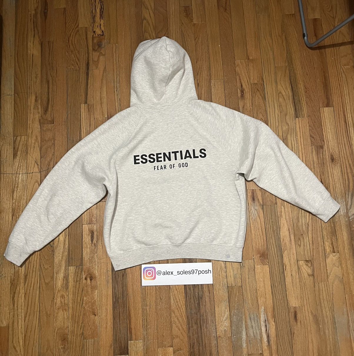 Essentials × FOG × Fear of God Fear Of God Essentials Oatmeal Hoodie Size M Size US S / EU 44-46 / 1 - 2 Thumbnail