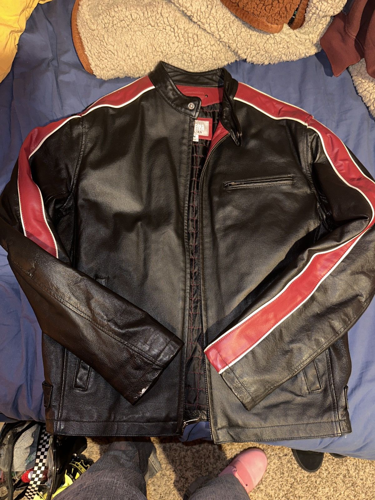 Wilson's Soft Leather Jacket Free Shipping - The Vintage Twin