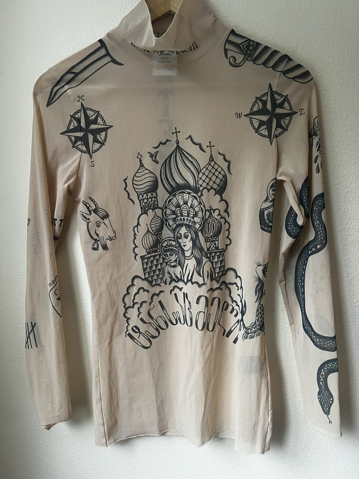 Vetements Vetements Tattoo Shirt | Grailed