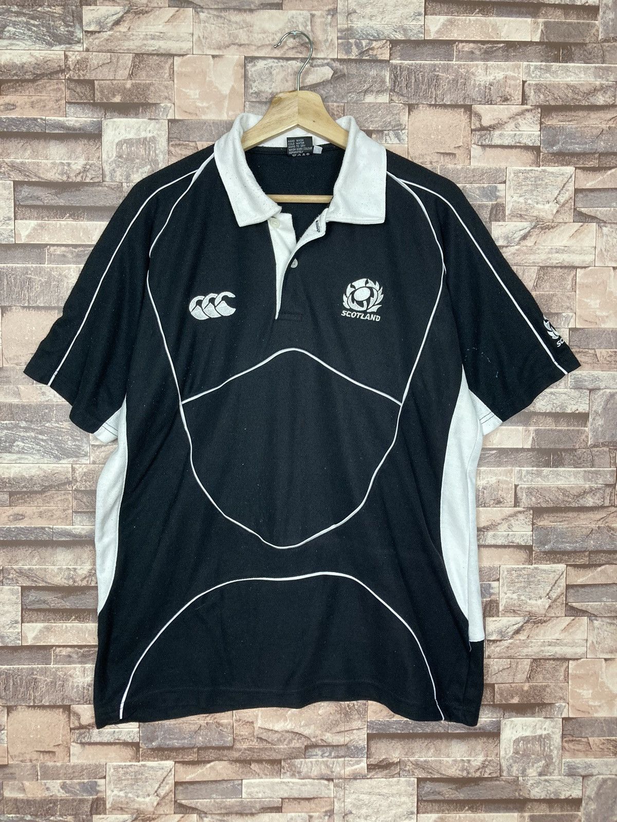 Canterbury of New Zealand Canterbury scotland polo tee #T6-2 Size US L / EU 52-54 / 3 - 1 Thumbnail