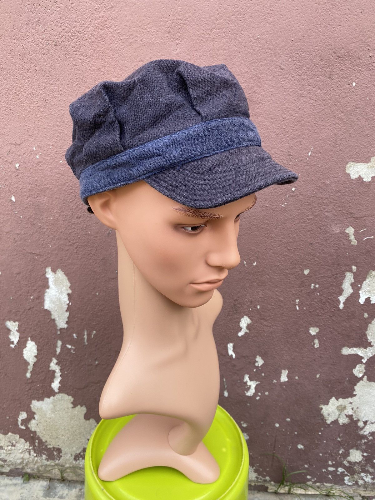 Beams Plus Beams Heart Army Style Linen Blend Hat Size ONE SIZE - 1 Thumbnail